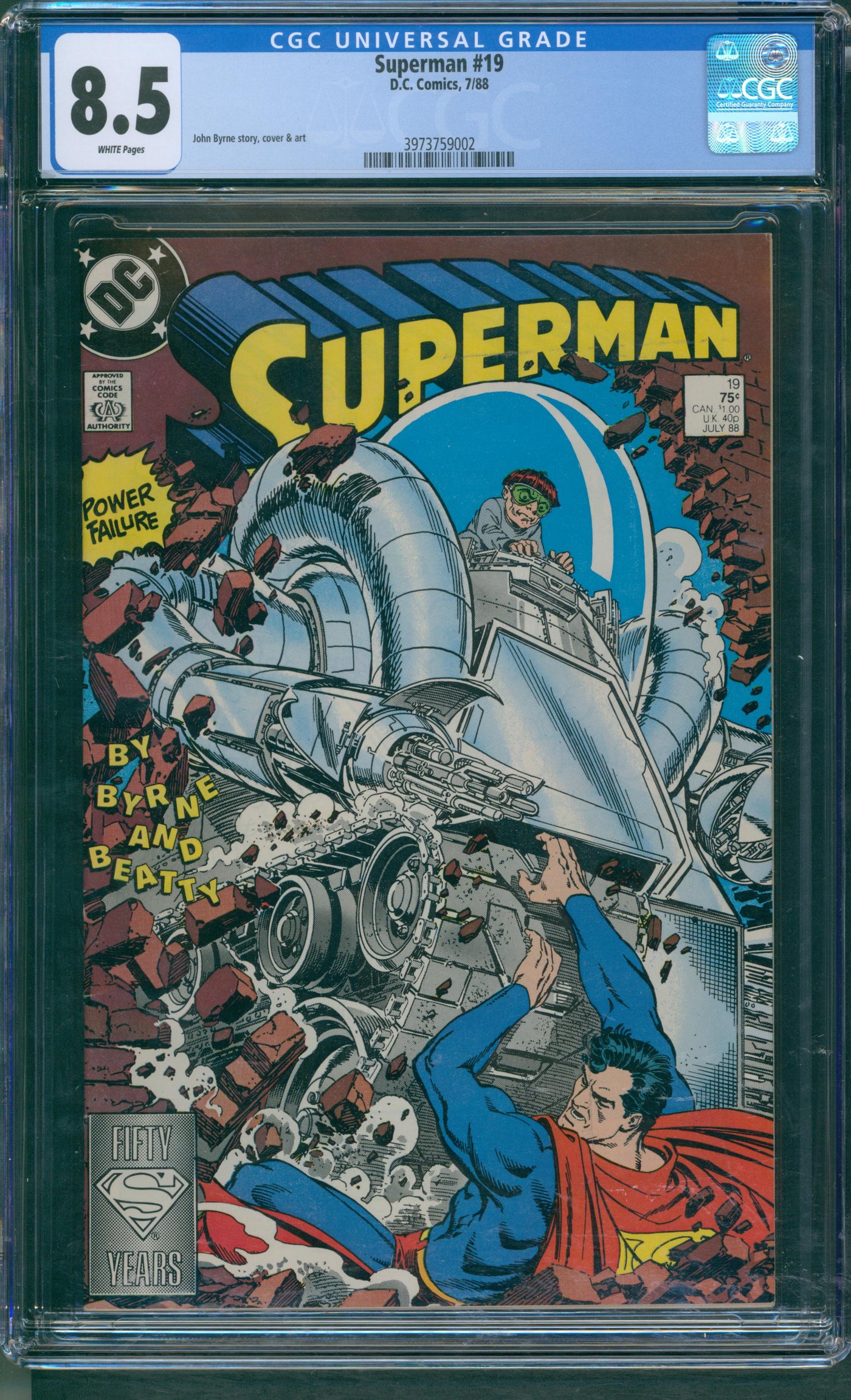 Superman #19 CGC 8.5