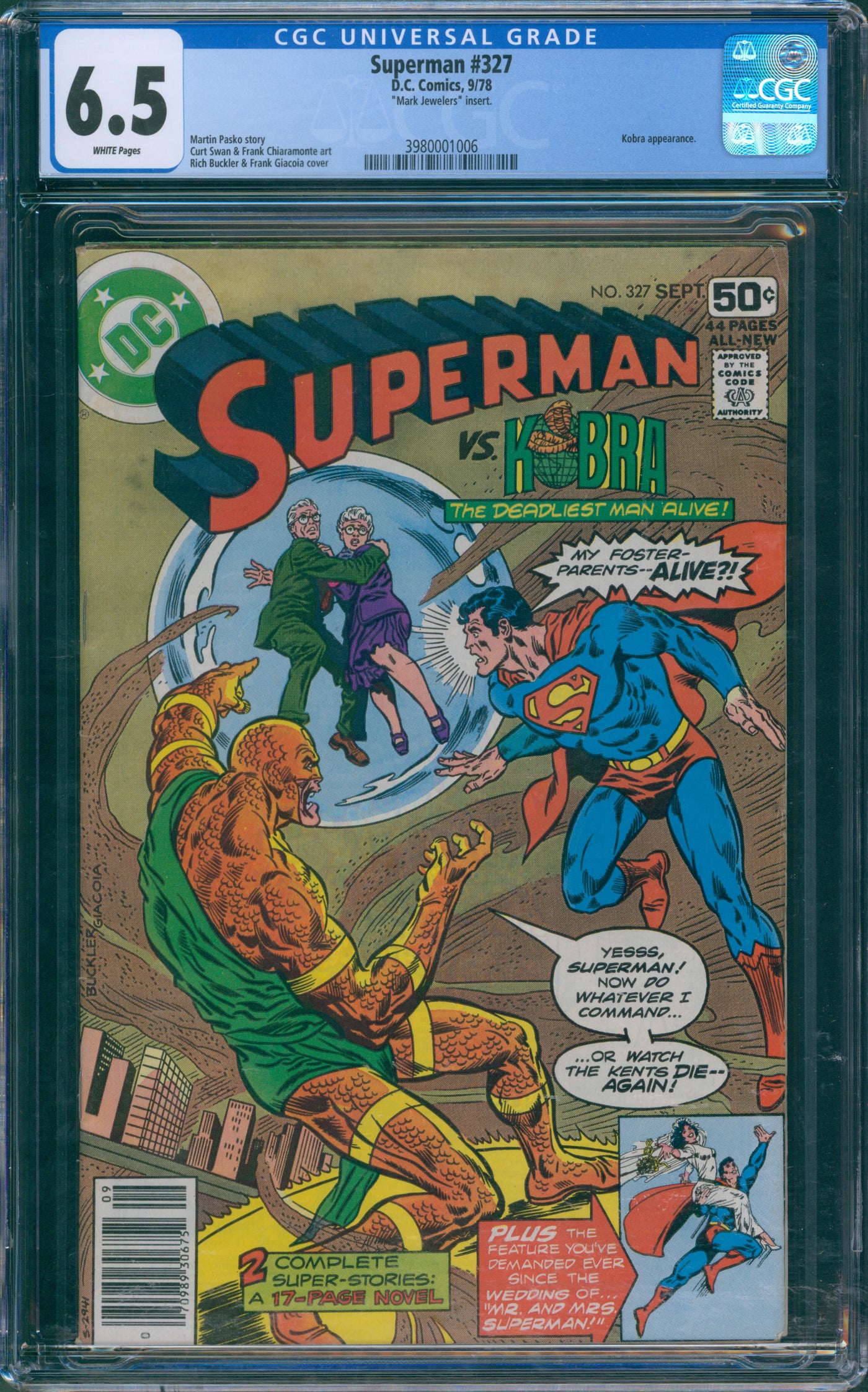 Superman #328 CGC 6.5