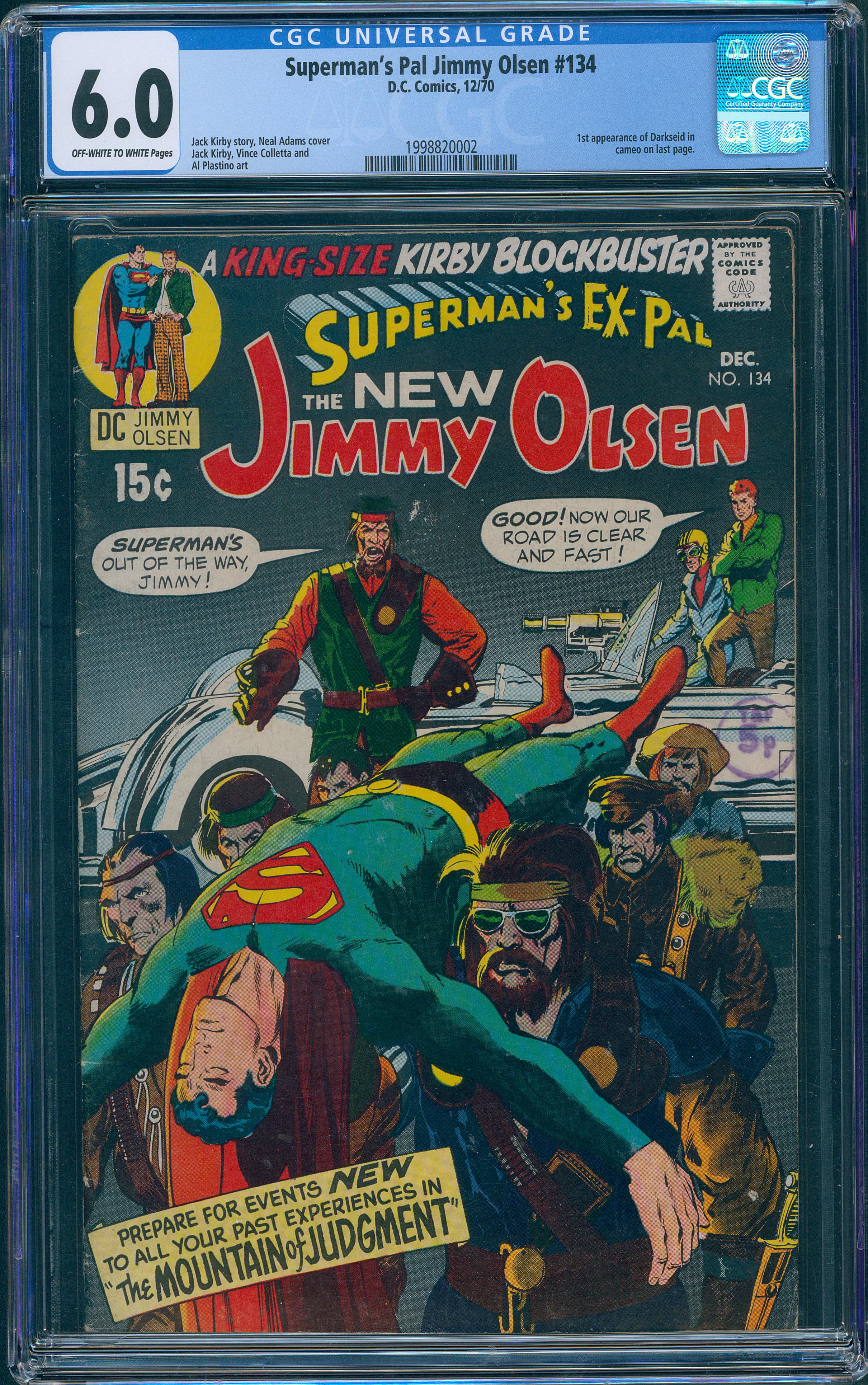 Superman's Pal Jimmy Olsen #134 CGC 6.0