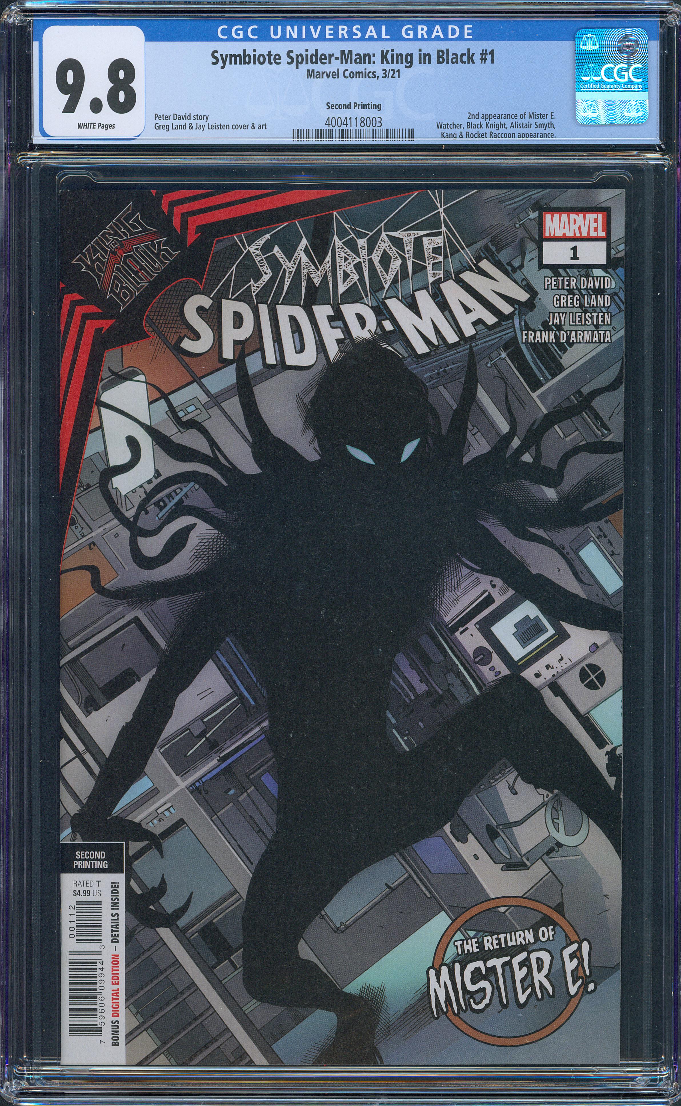 Symbiote Spider-Man: King in Black #1 CGC 9.8