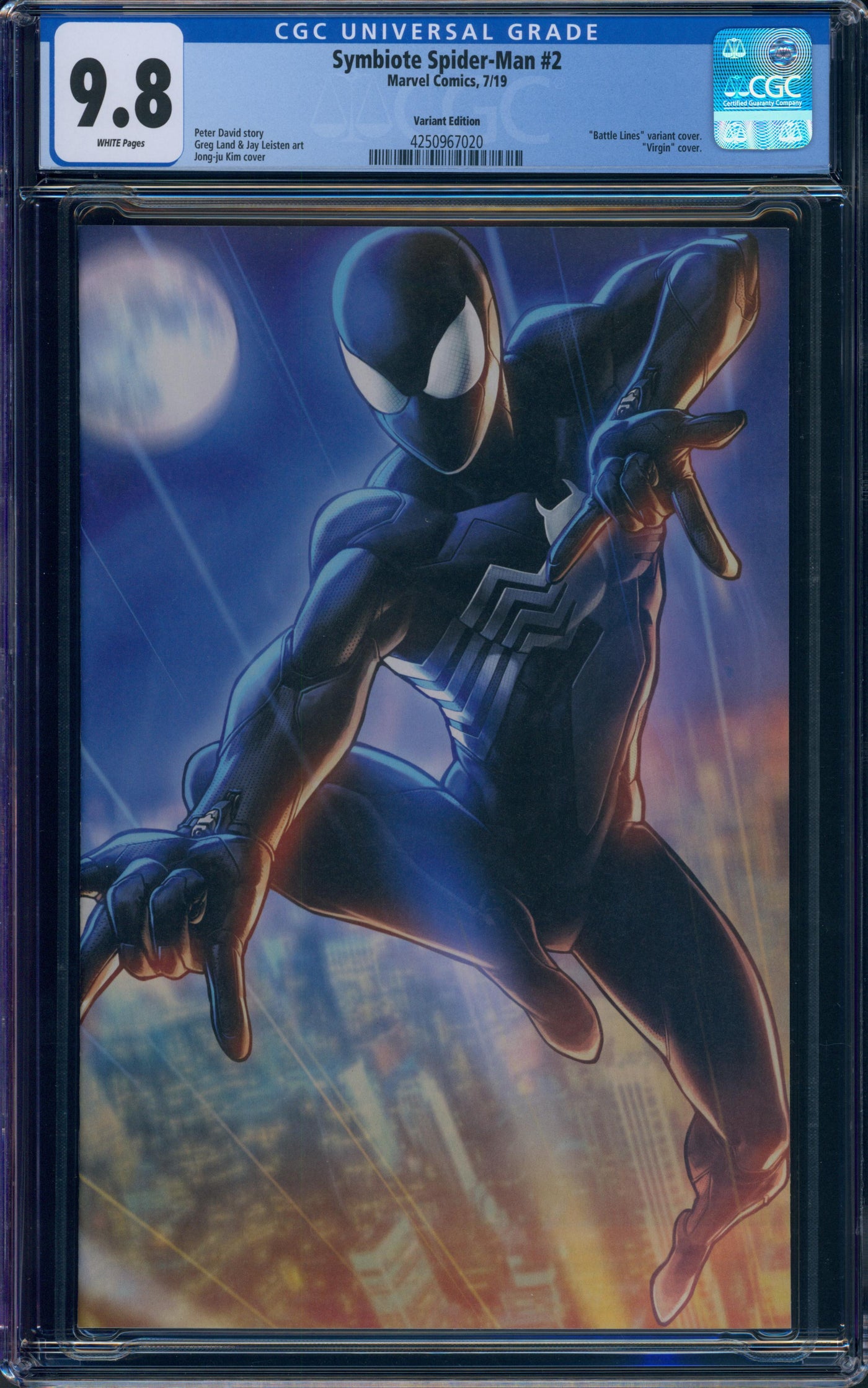 Symbiote Spider Man #2 CGC 9.8