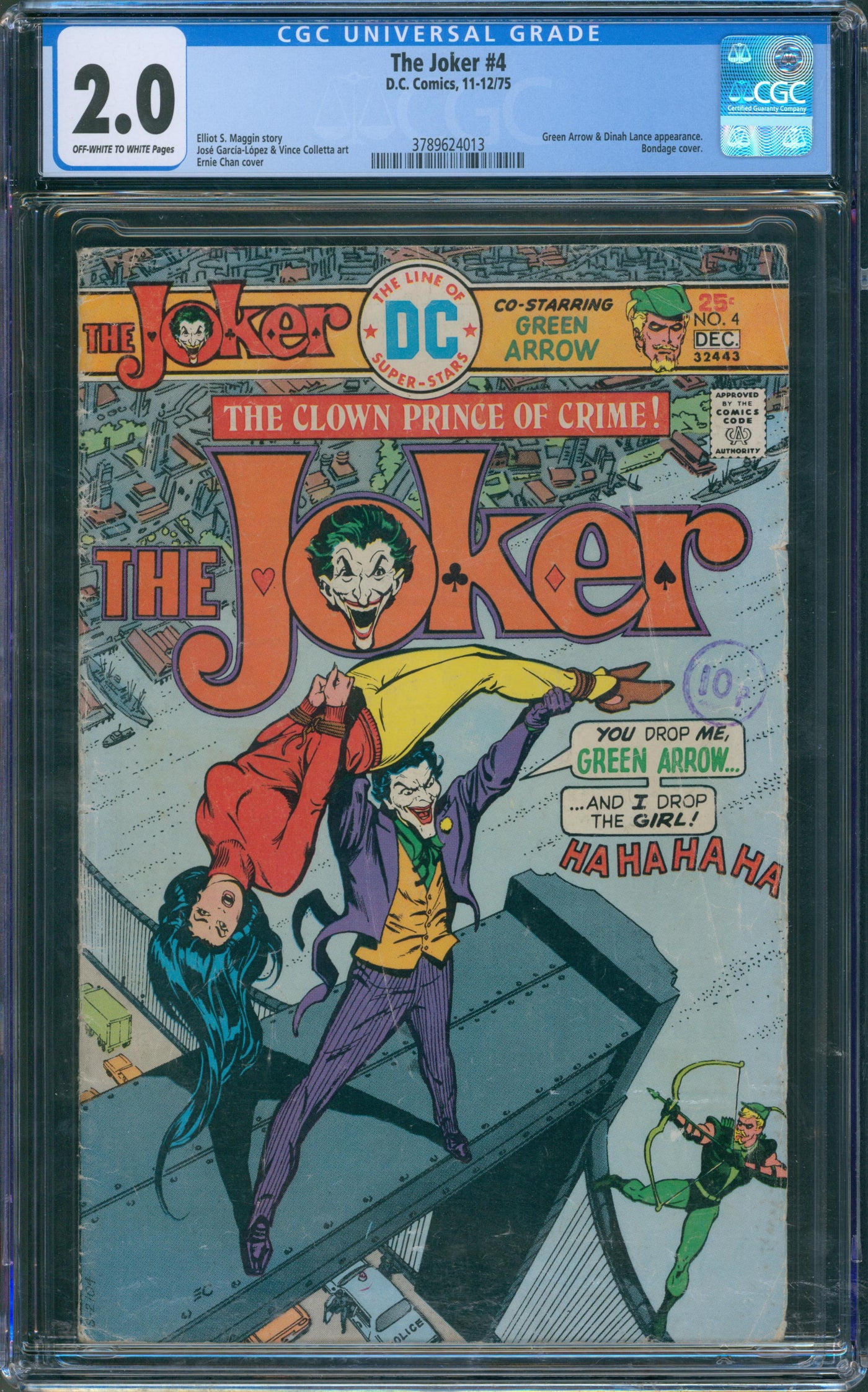 The Joker #4 CGC 2.0