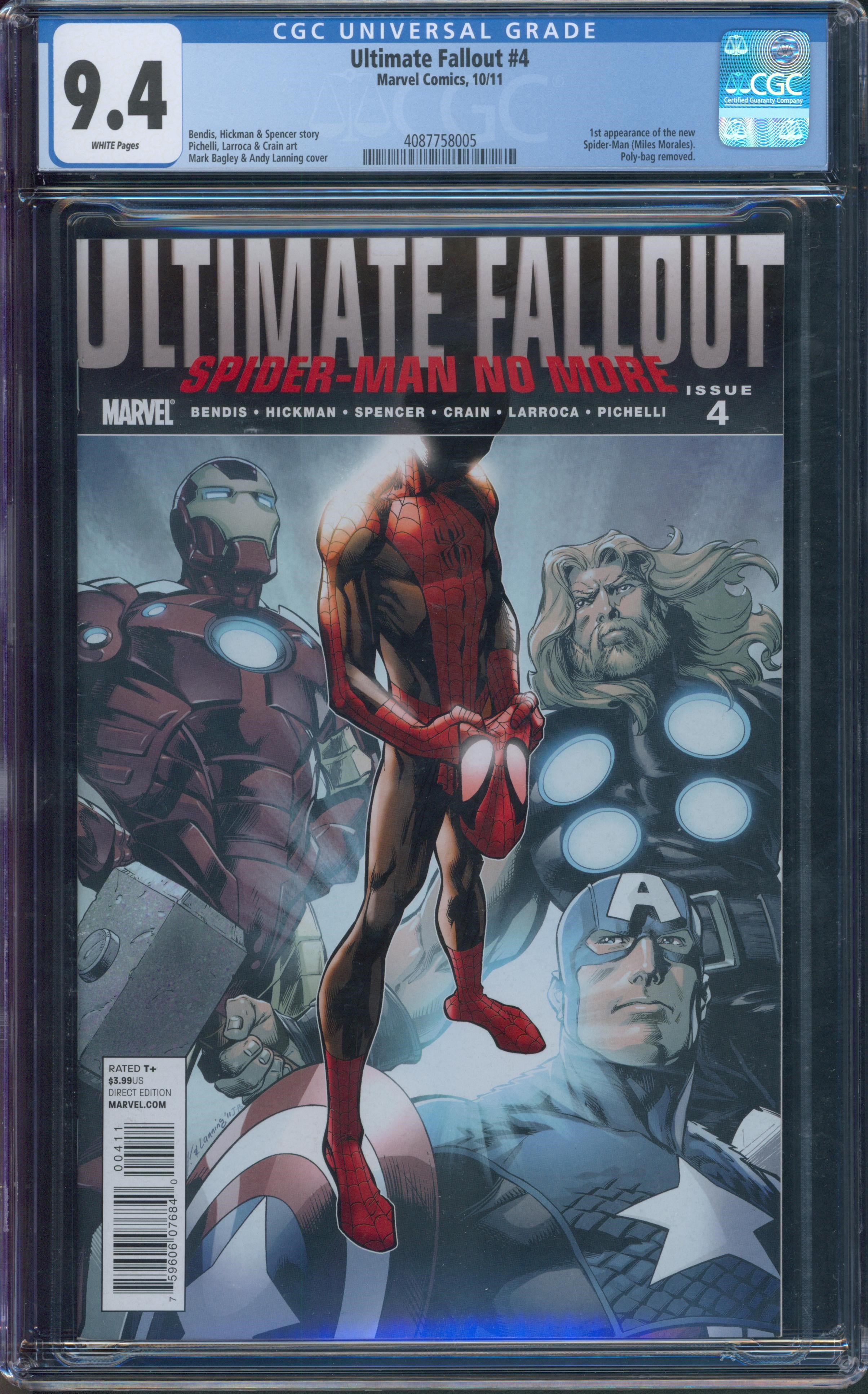 Ultimate Fallout #4 CGC 9.4