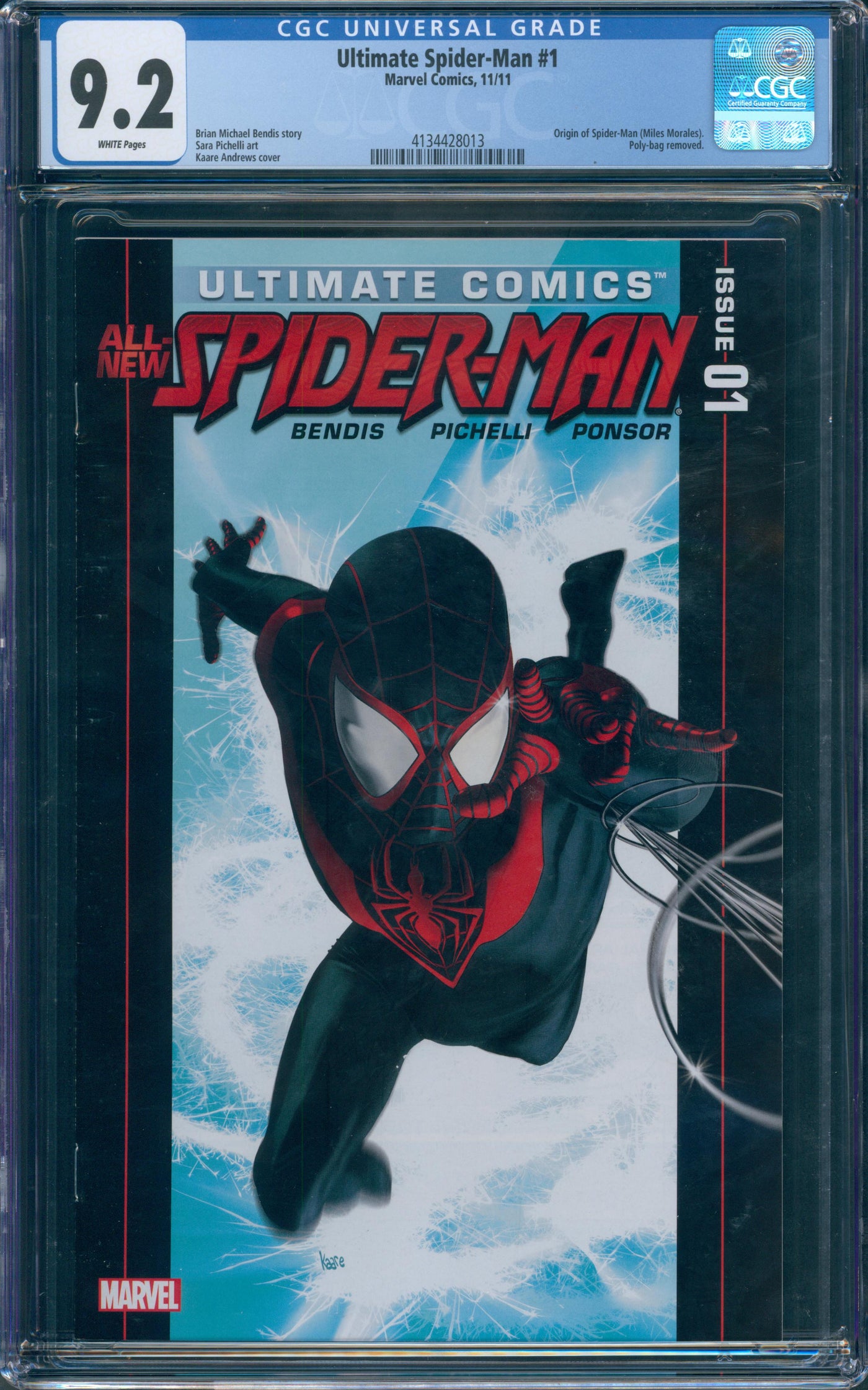 Ultimate Spider-Man #1 CGC 9.2