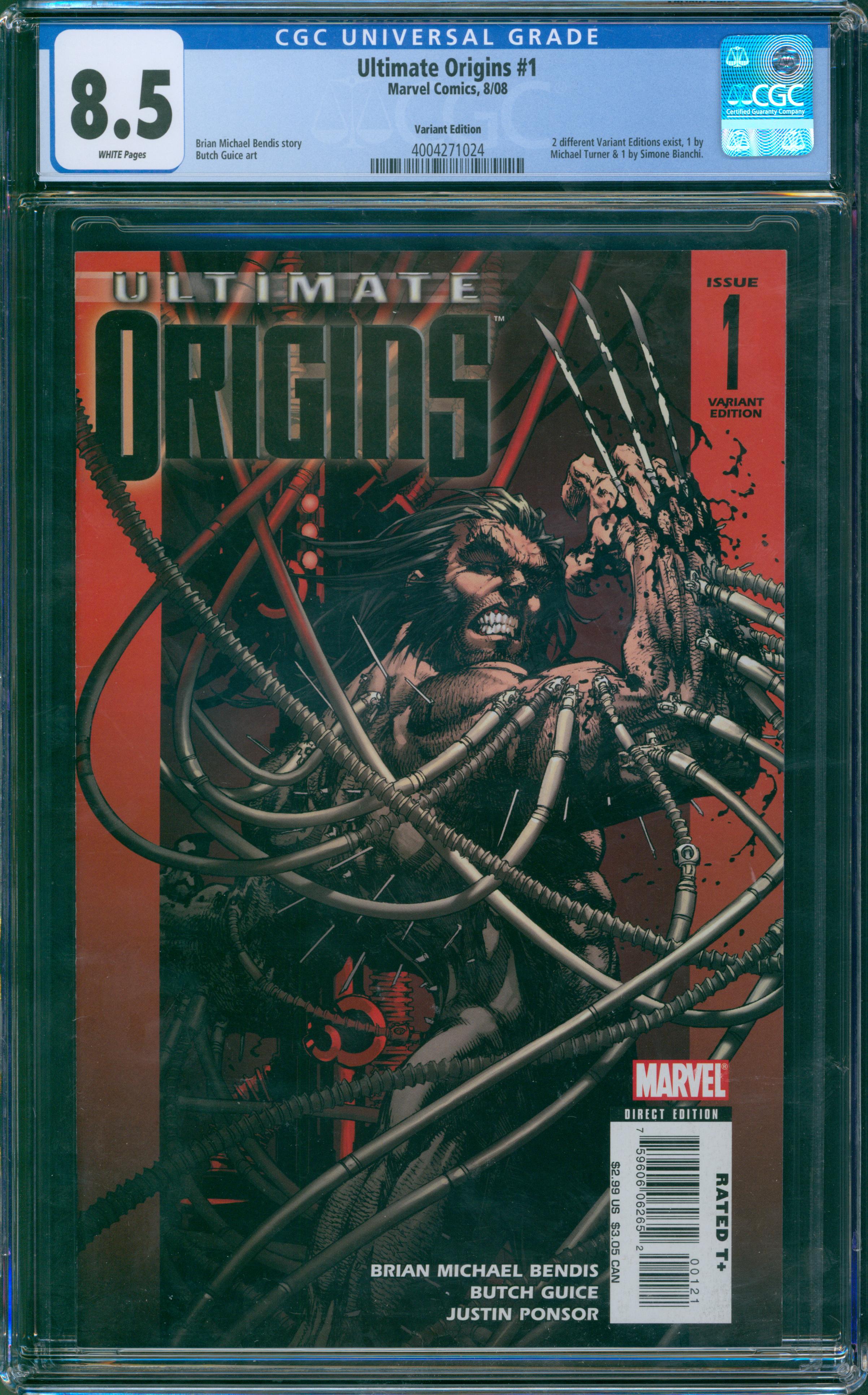 Ultimate Origins #1 CGC 8.0