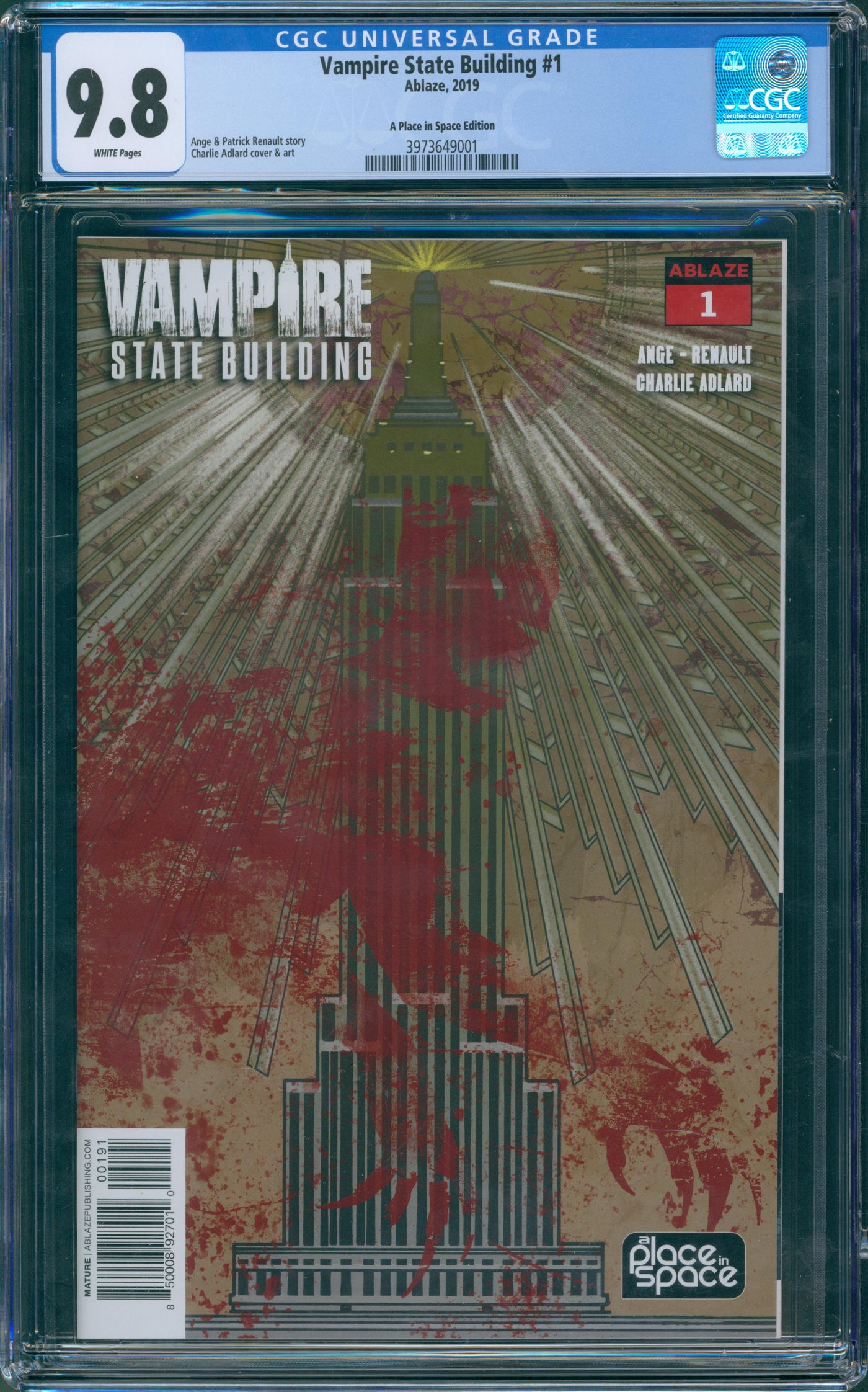 Vampire state building #1 CGC 9.8