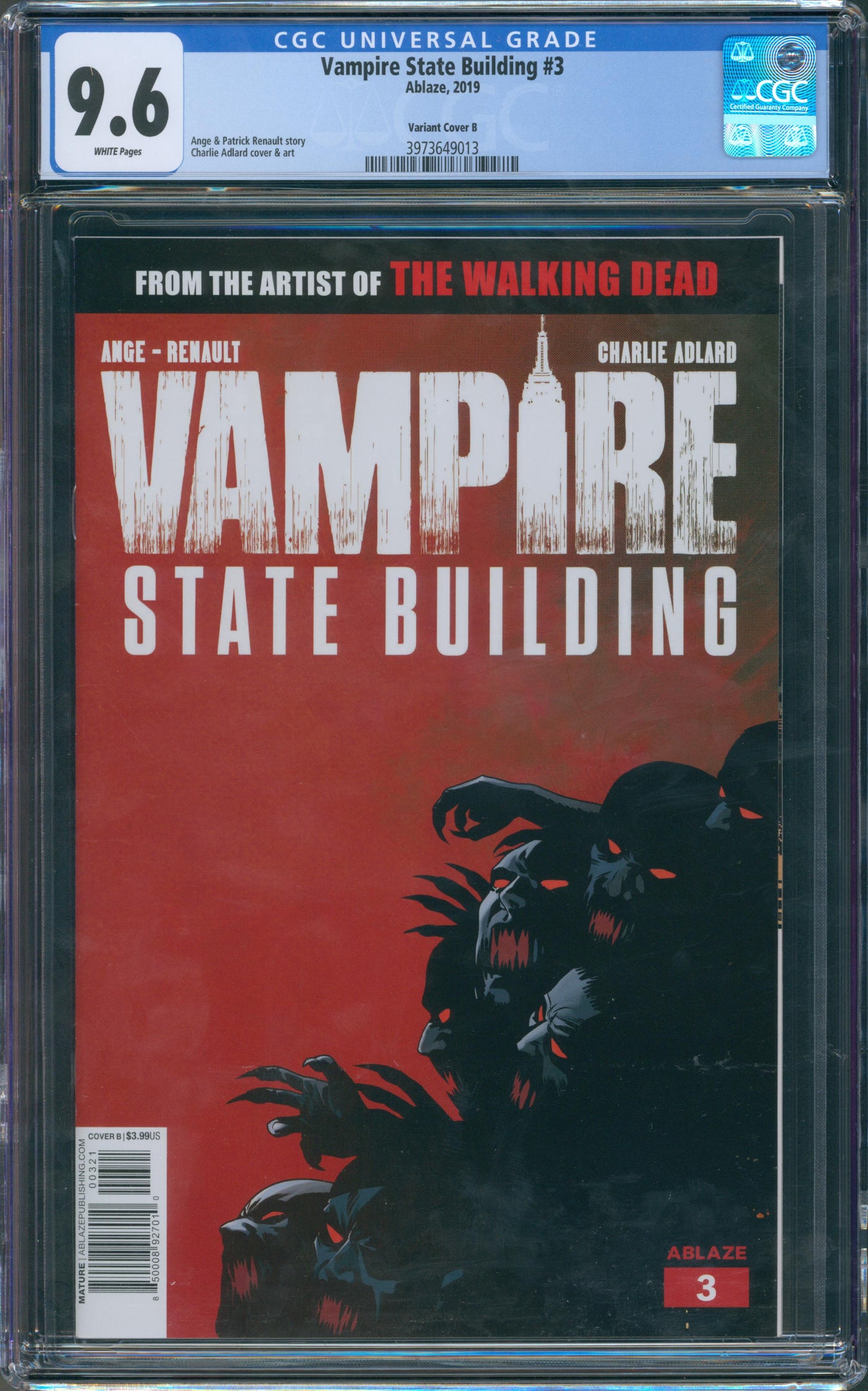 Vampire state building #3 CGC 9.6