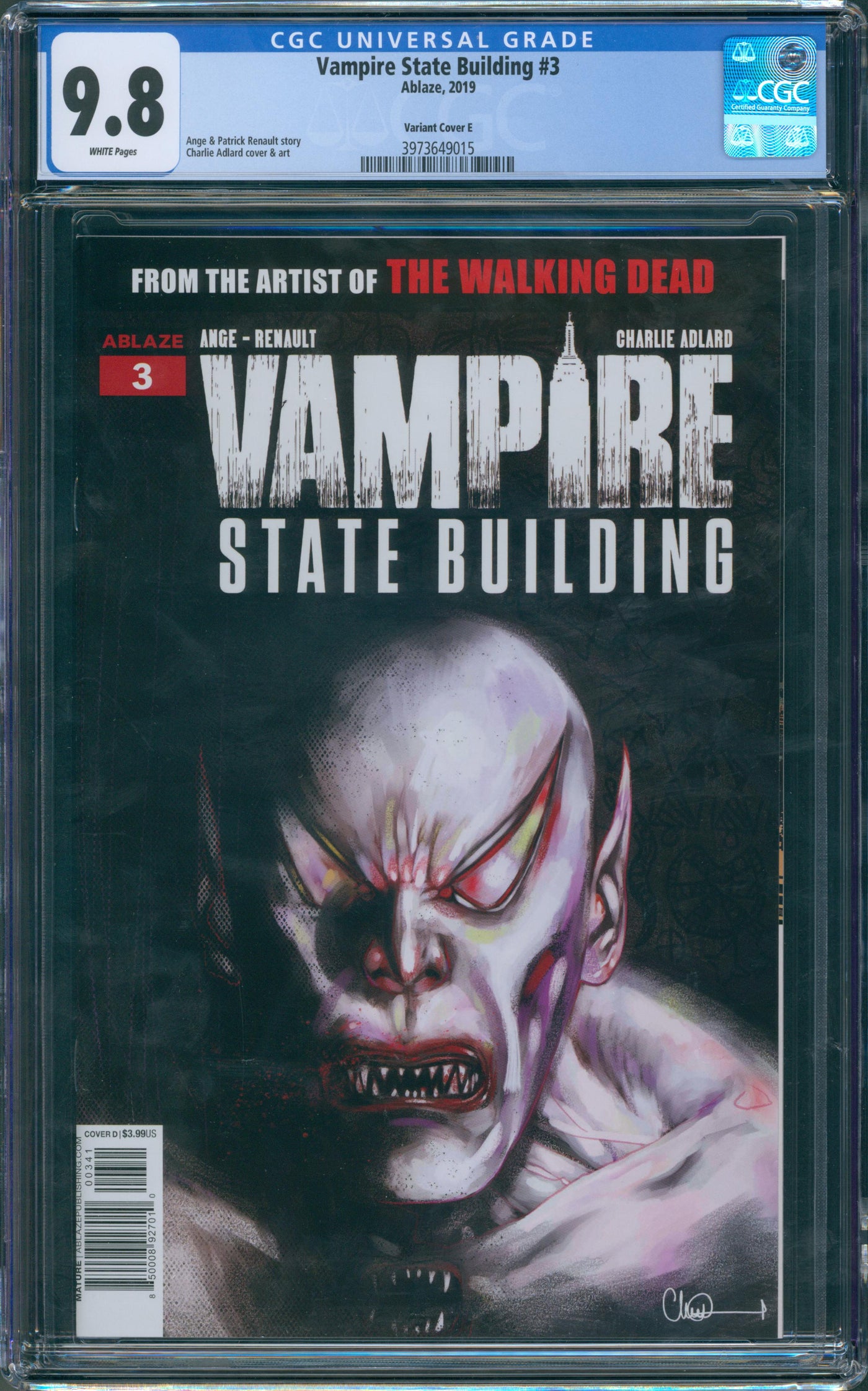 Vampire state building #3 CGC 9.8