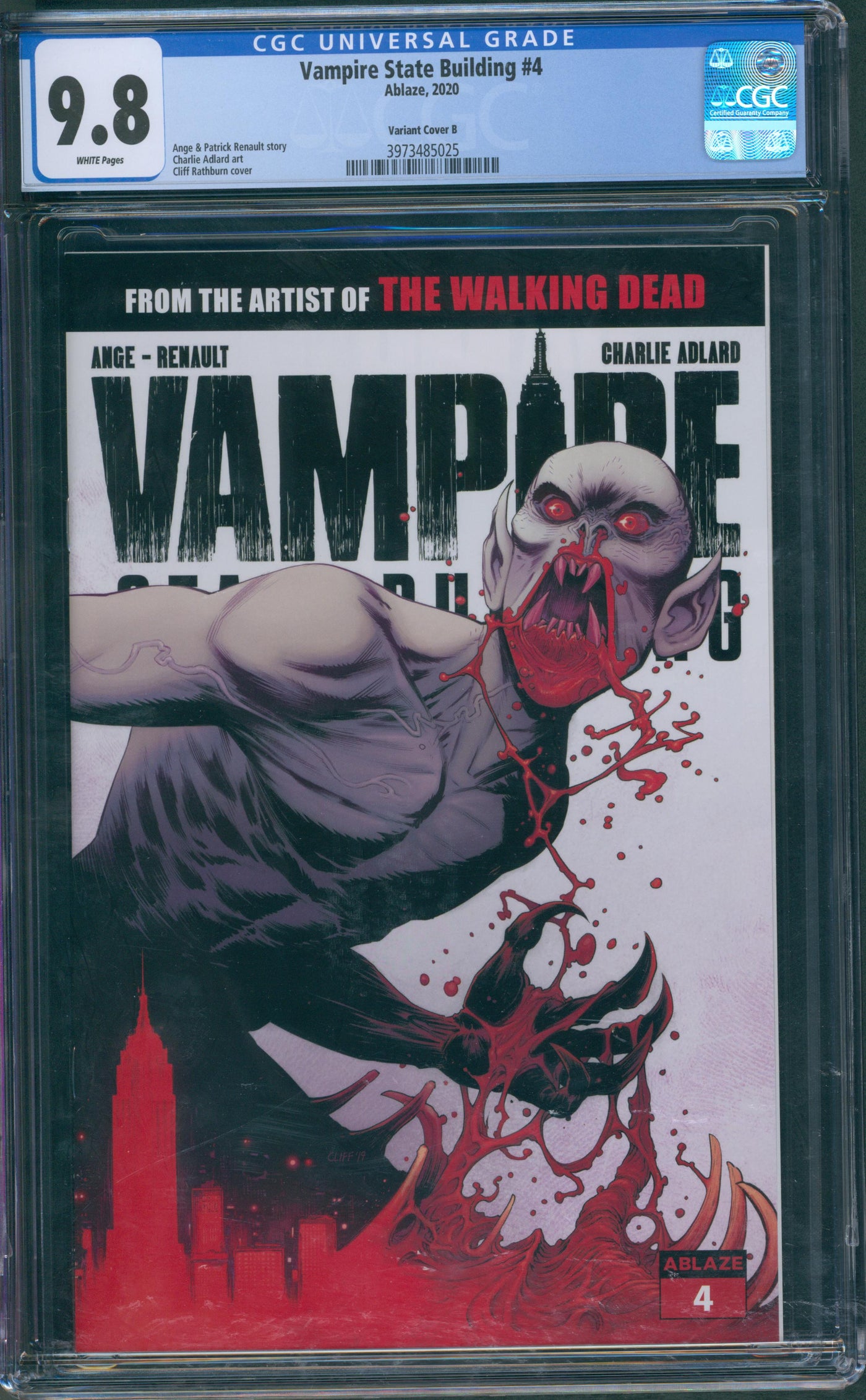 Vampire state building #4 CGC 9.8