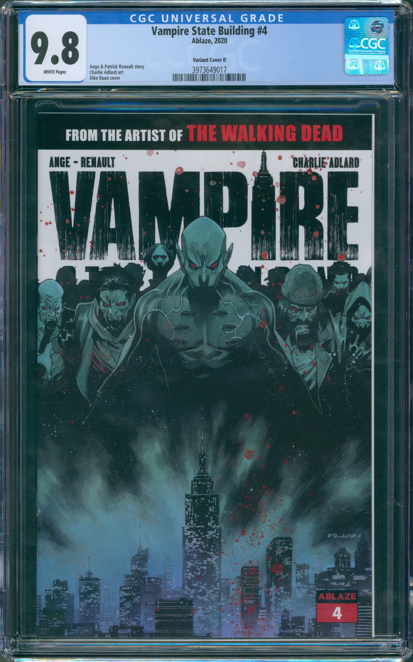 Vampire state building #4 CGC 9.8