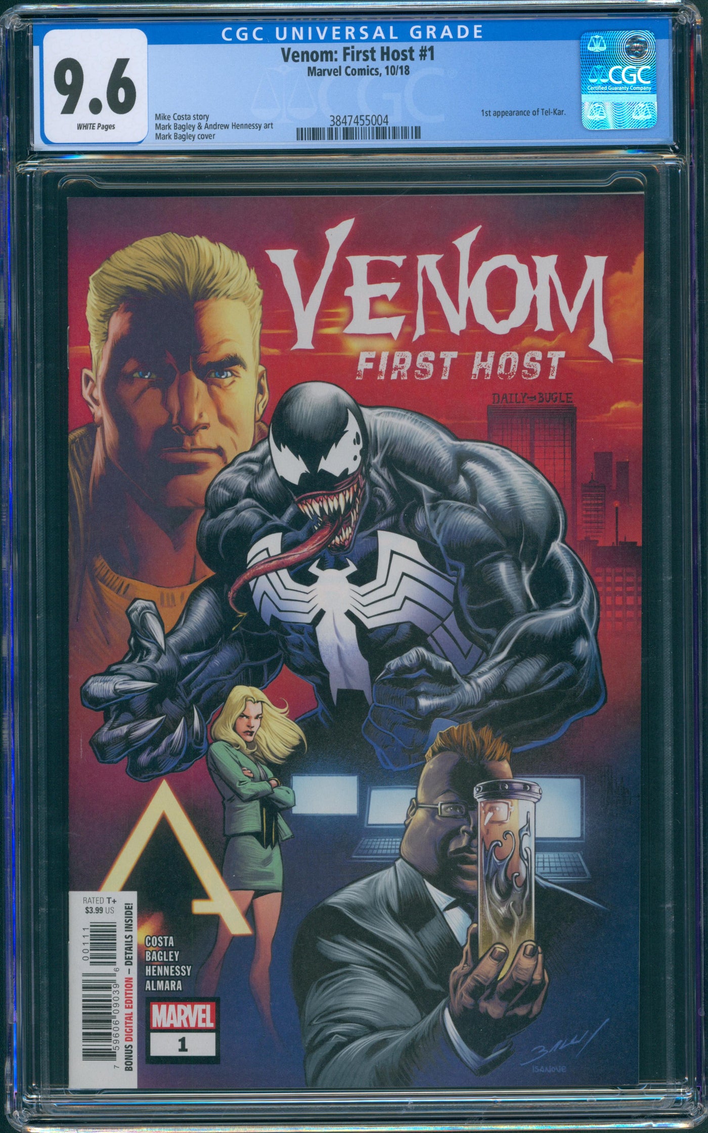 Venom First Host #1 CGC 9.6