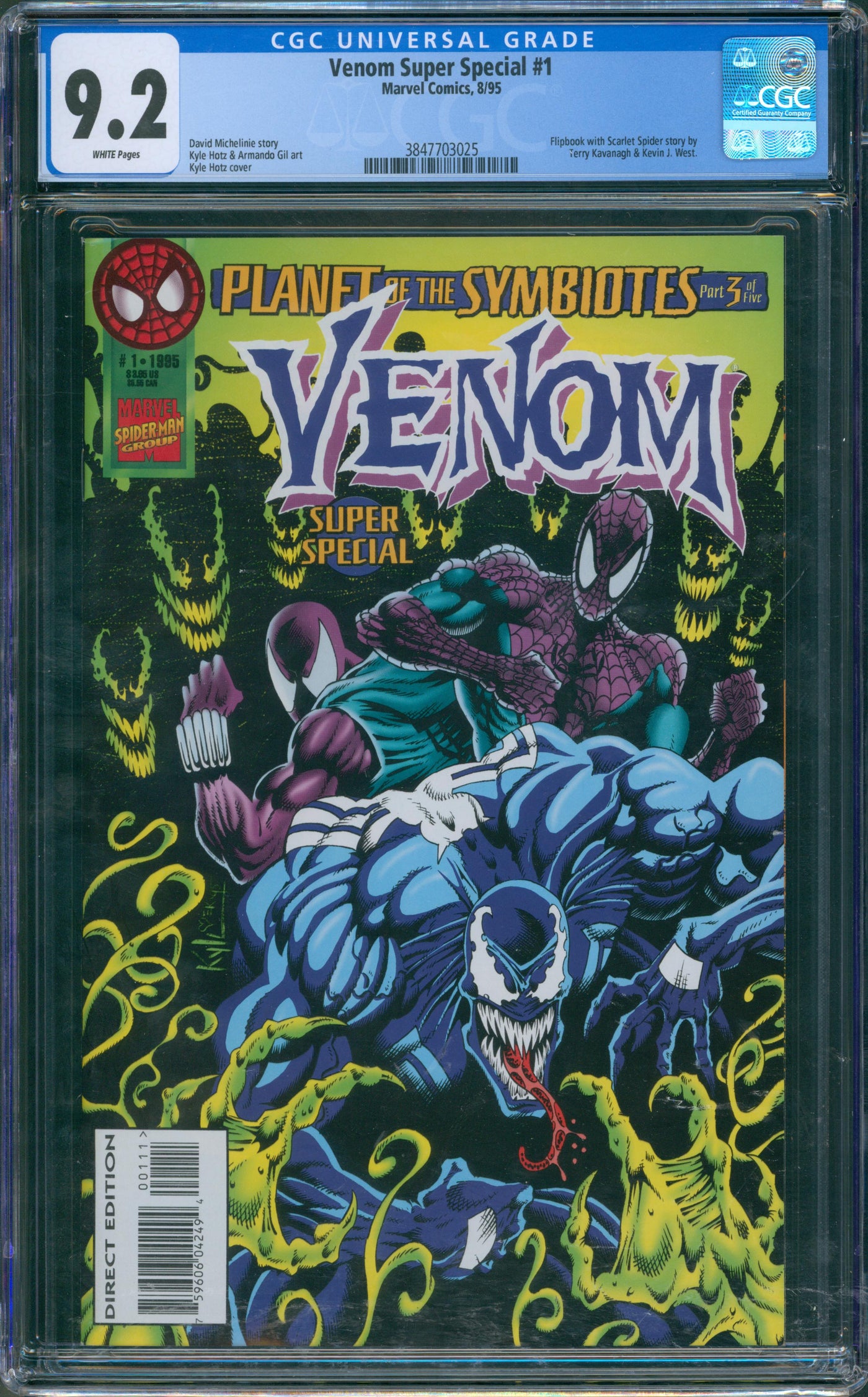 Venom Super Special #1 CGC 9.2