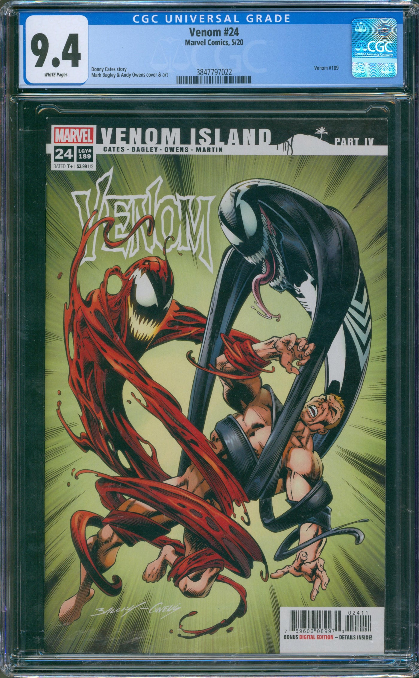 Venom #24 CGC 9.4