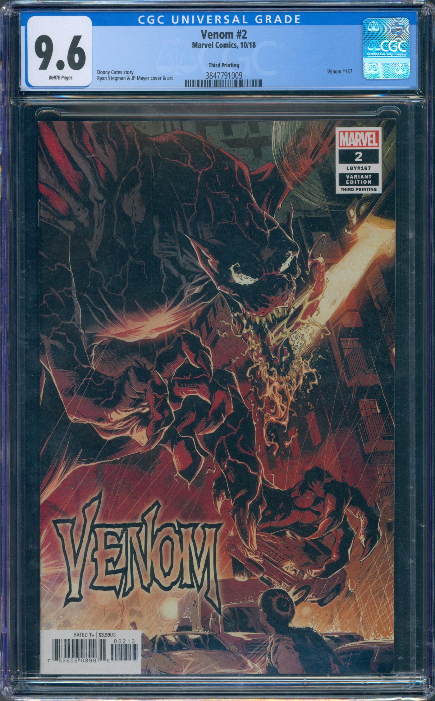 Venom #2 CGC 9.6