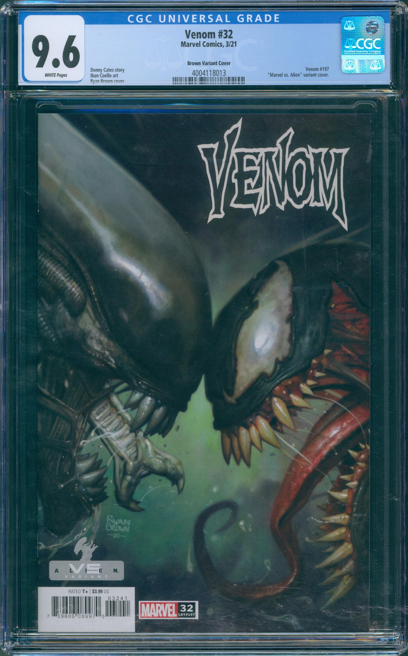 venom #32 CGC 9.6