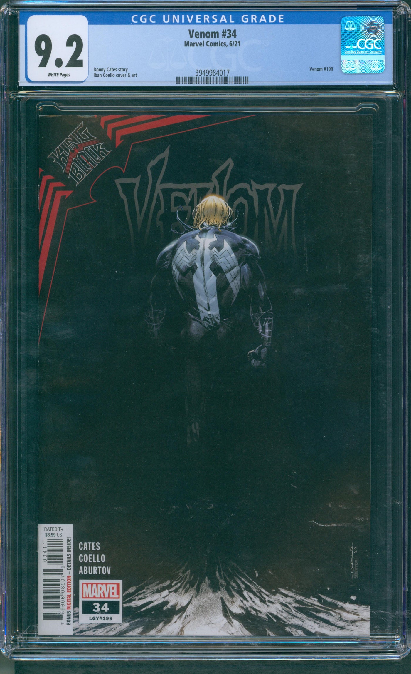 venom #34 CGC 9.2