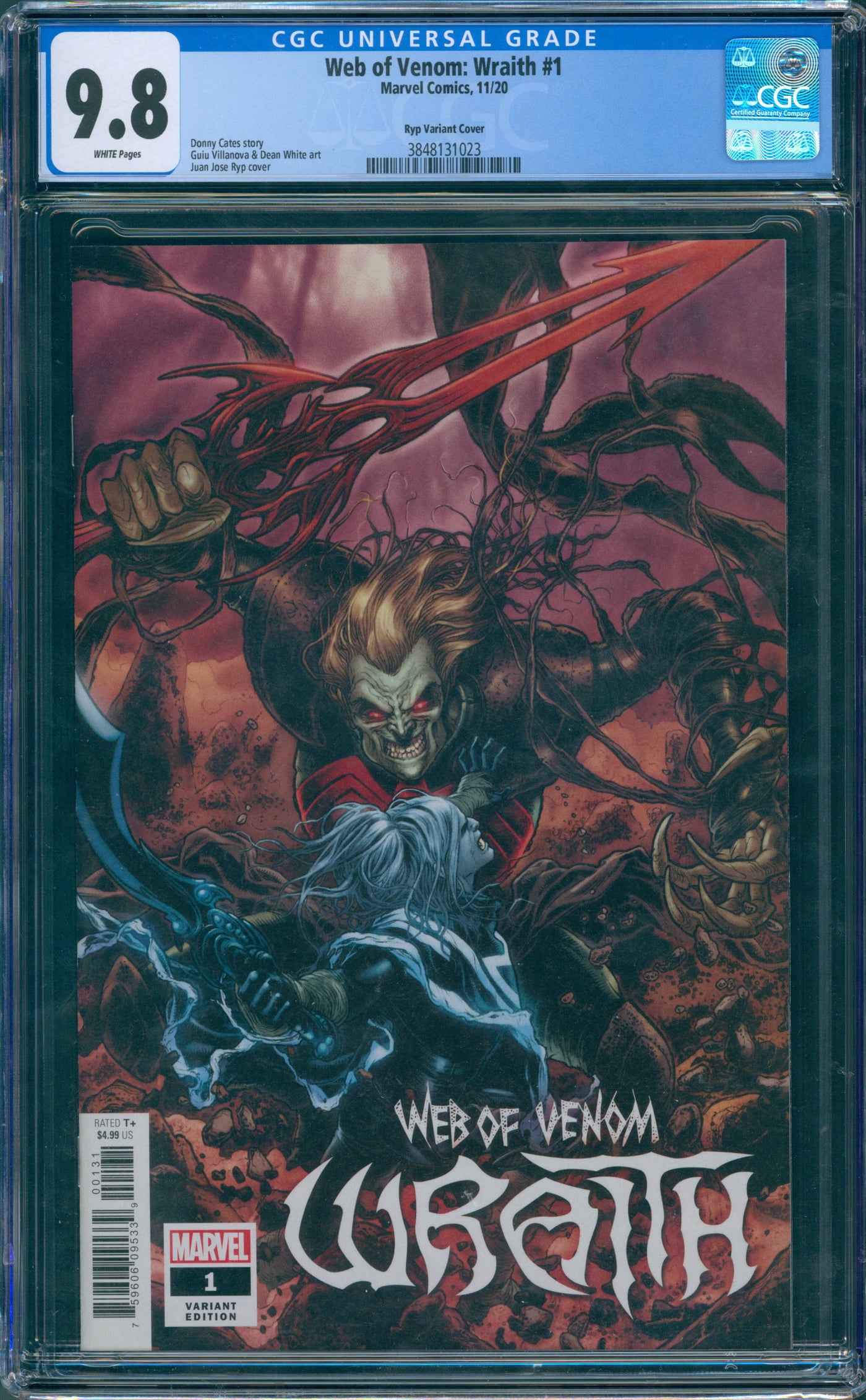 Web of Venom: Wraith #1 CGC 9.8