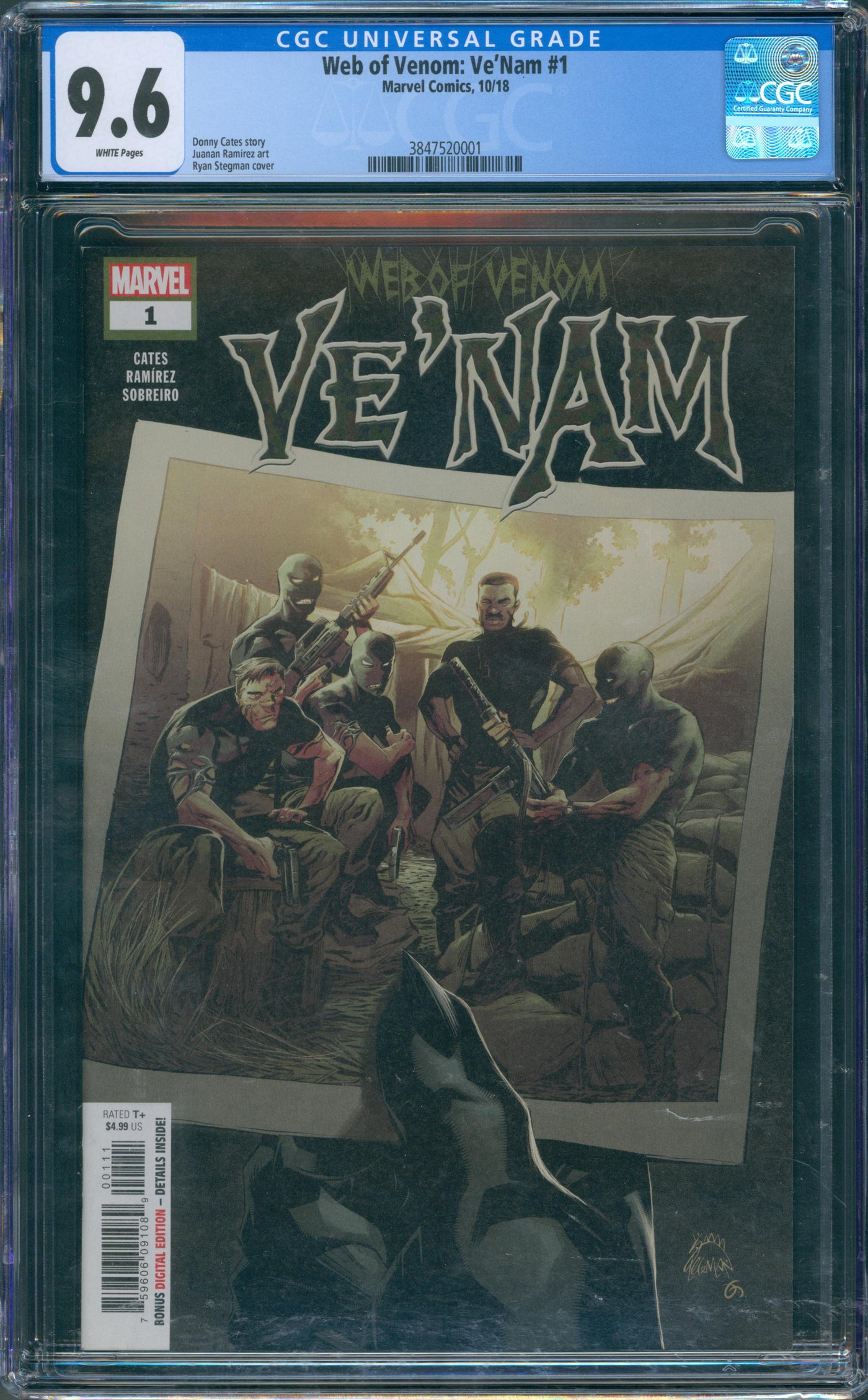 Web of venom: Ve'Nam #1 CGC 9.6