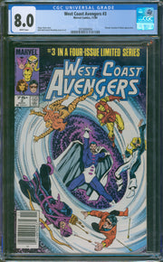 West Coast Avengers #3 CGC 8.0