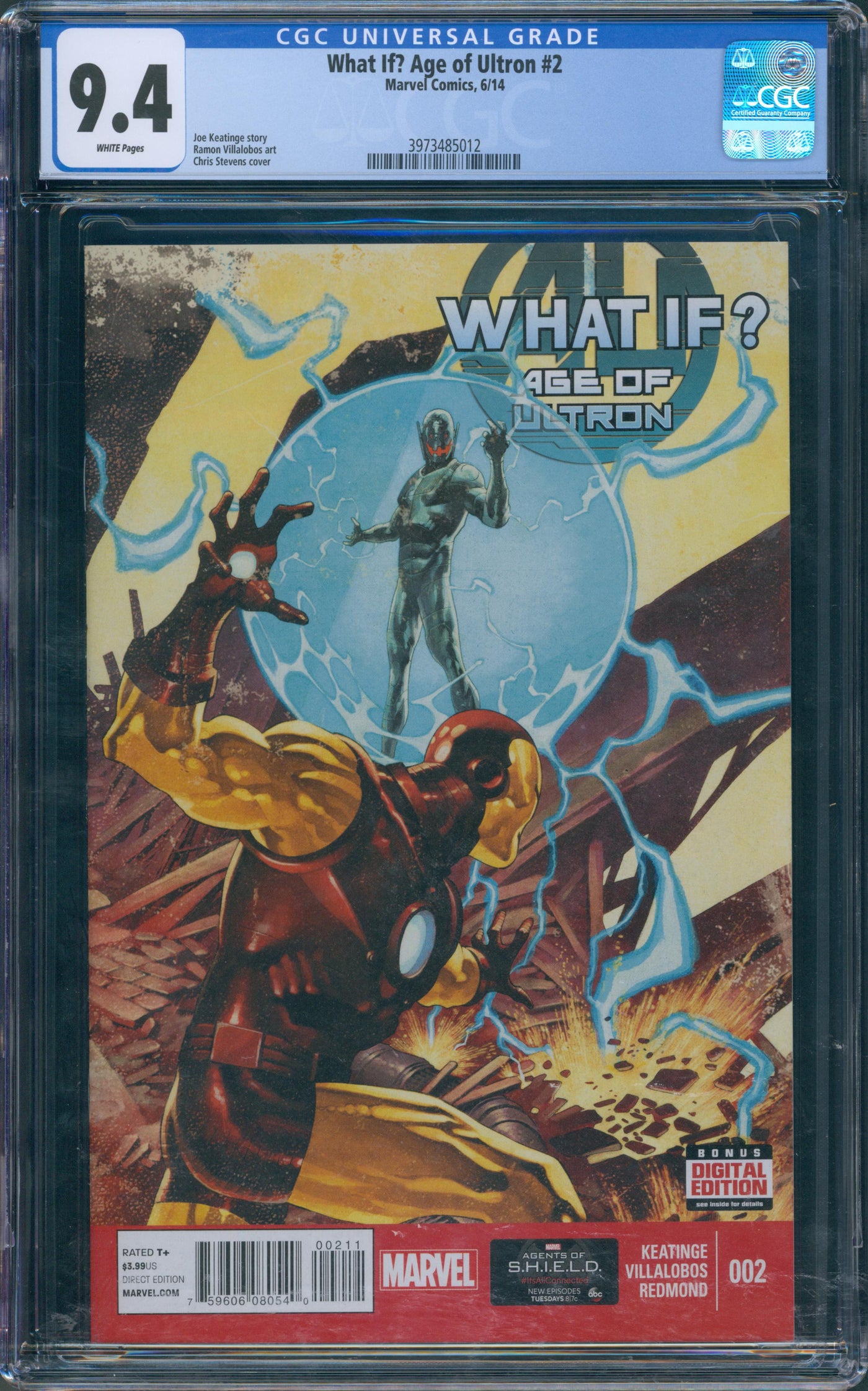 What if? Age of Ultron #2 CGC 9.4