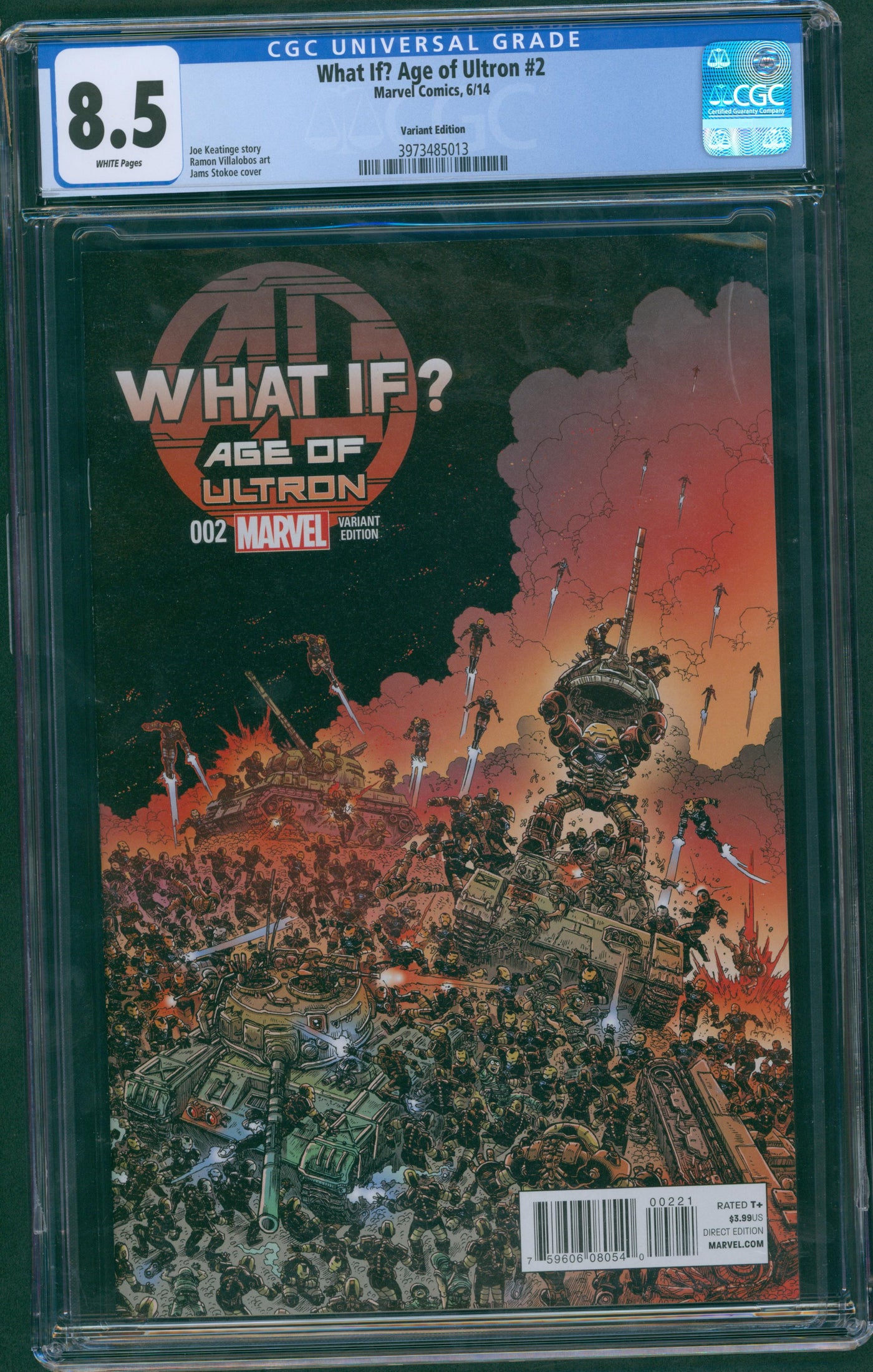 What if Age of ultron variant #2 CGC 8.5