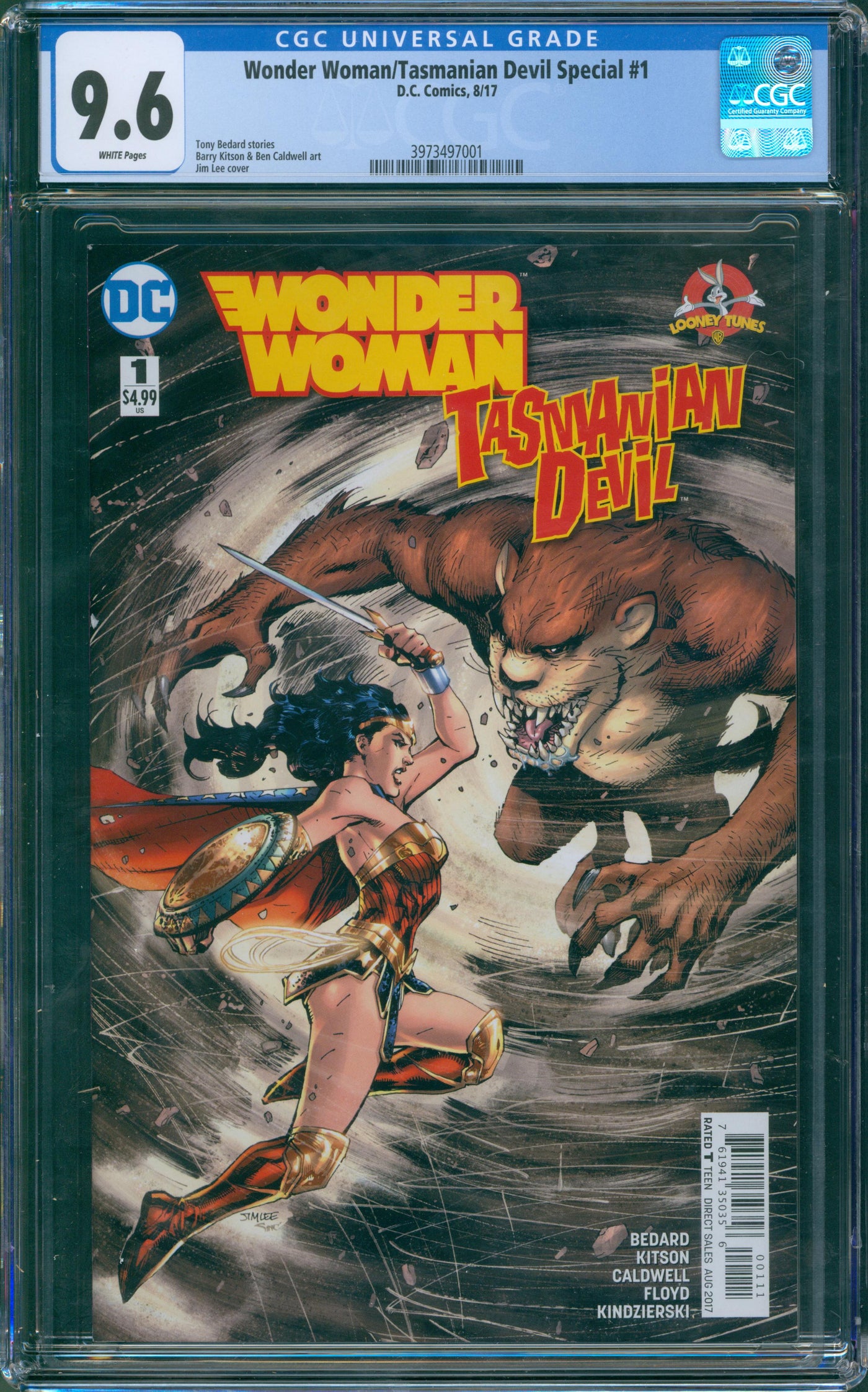 Wonder Woman/Tasmanian Devil Special #1 CGC 9.6