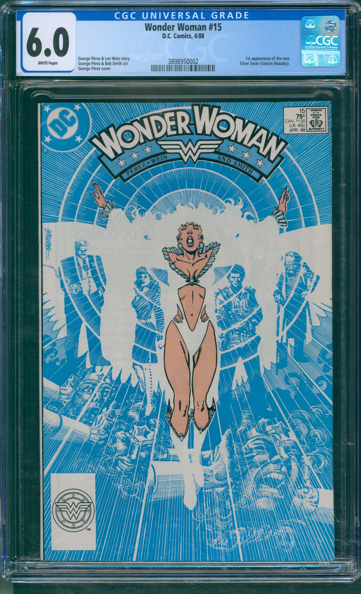 Wonder woman #15 CGC 6.0