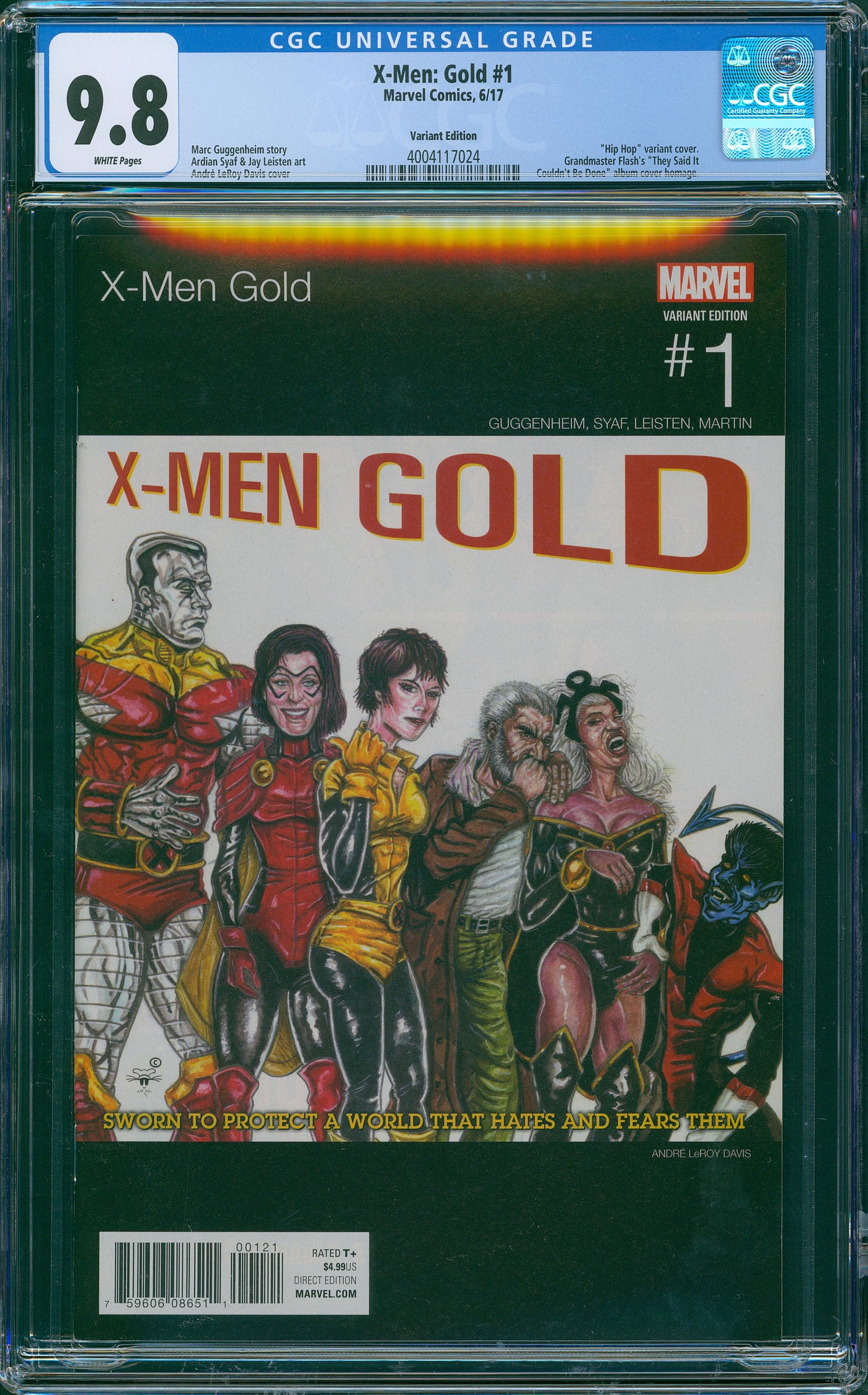 X-Men Gold #1 CGC 9.8
