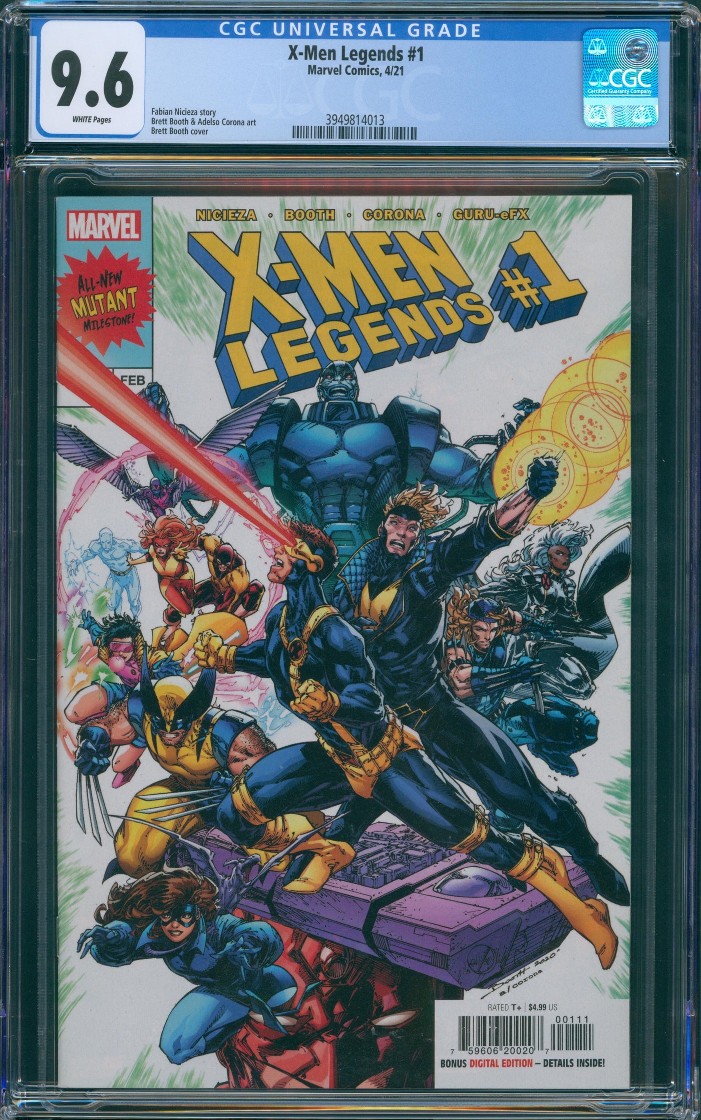 X-men Legends #1 CGC 9.6