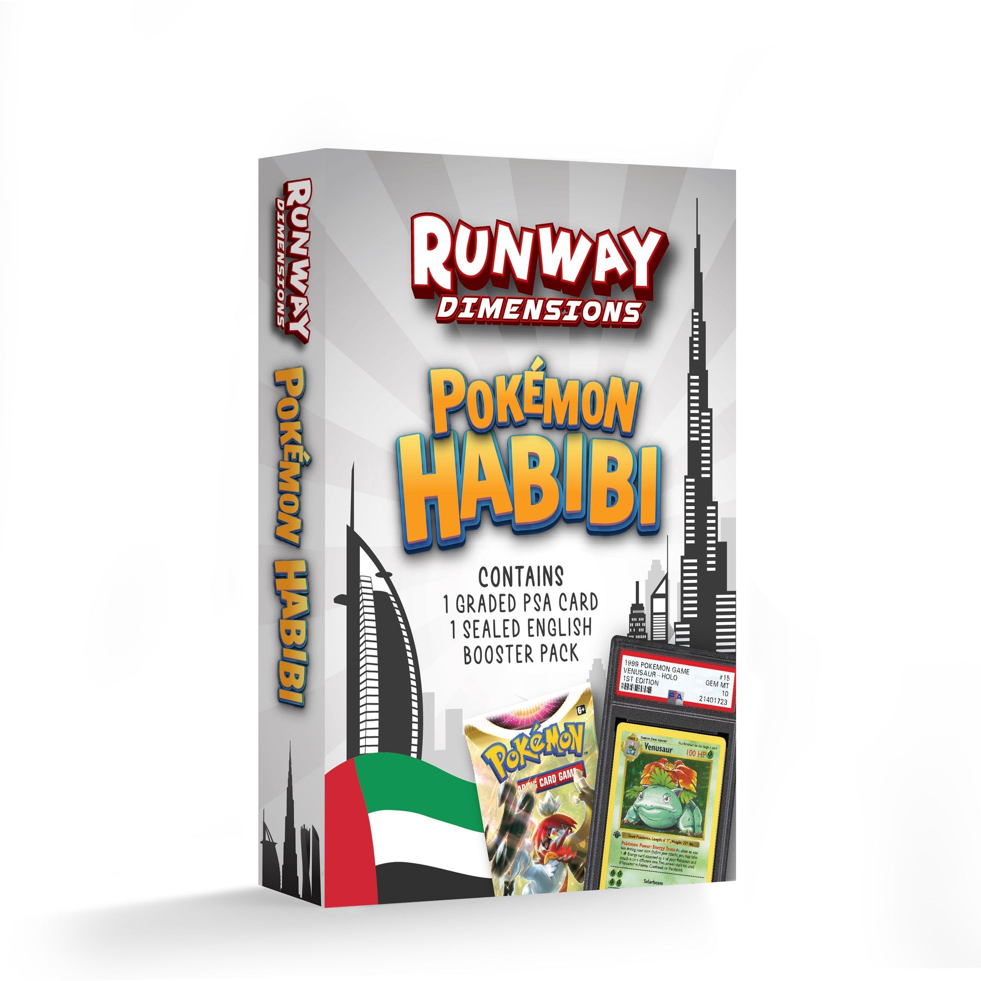 Runway Dimensions Pokemon Habibi Mystery Box – The Graded Gallery