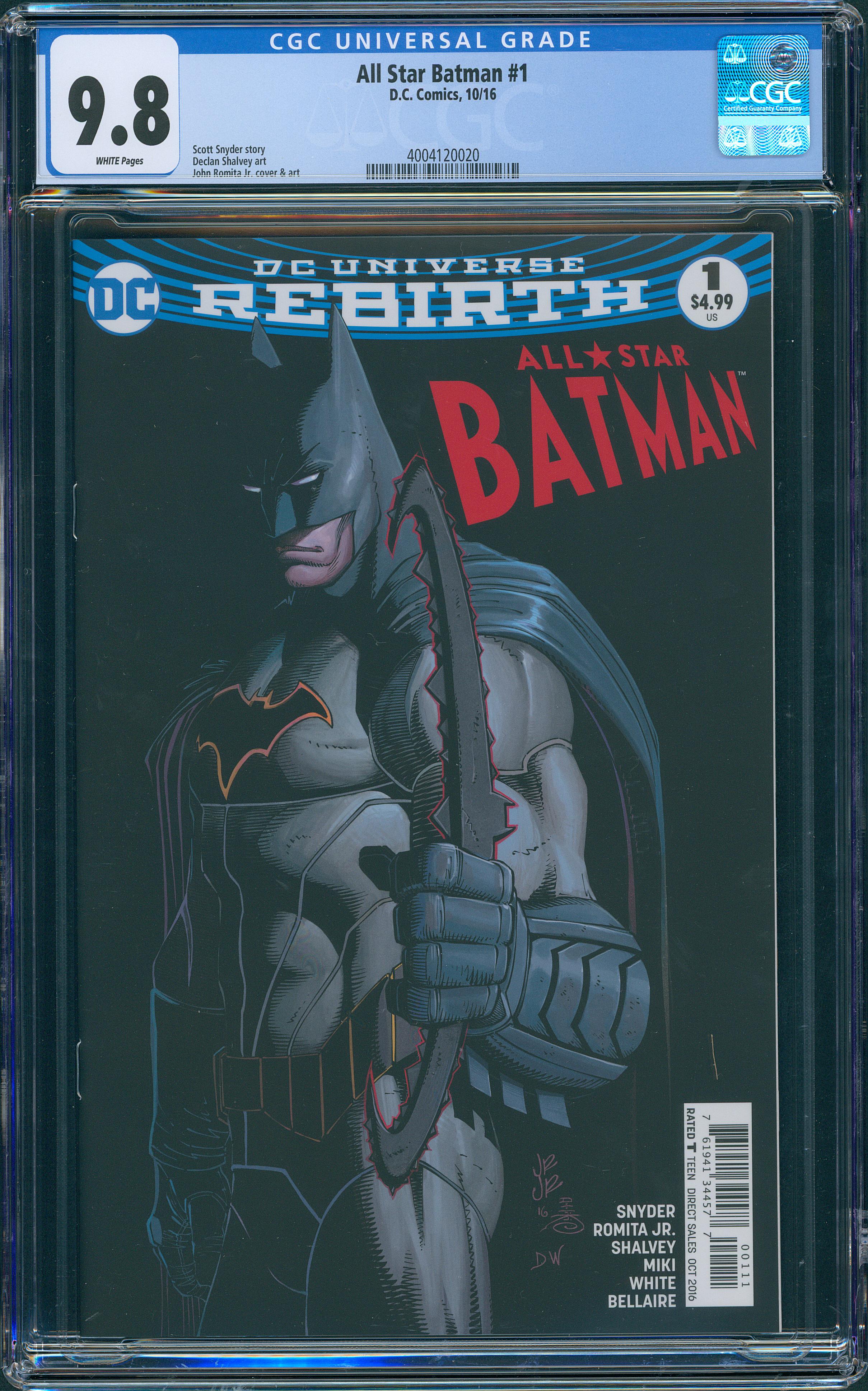 All Star Batman #1 CGC 9.8