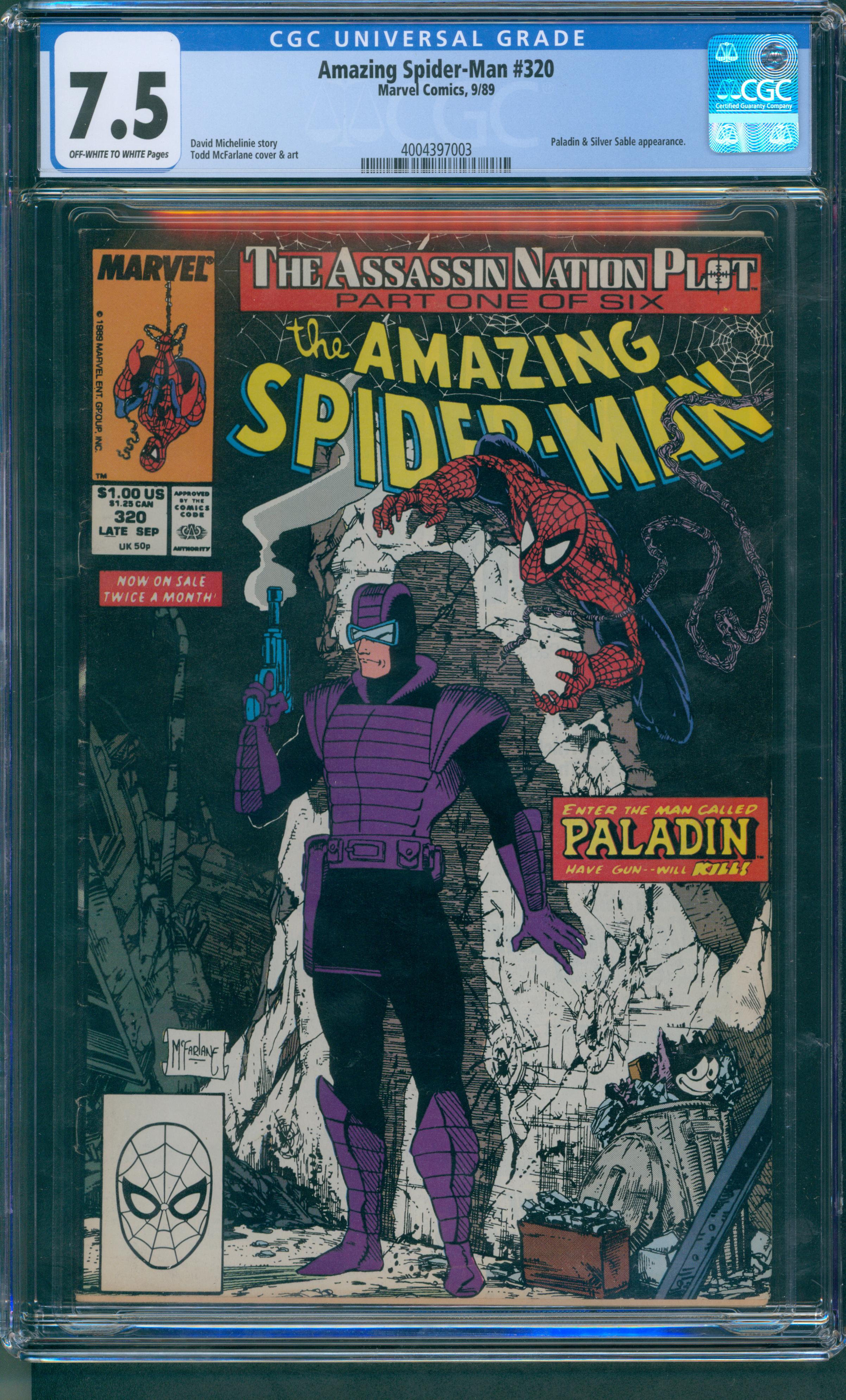 Amazing Spider-Man #320 CGC 7.5