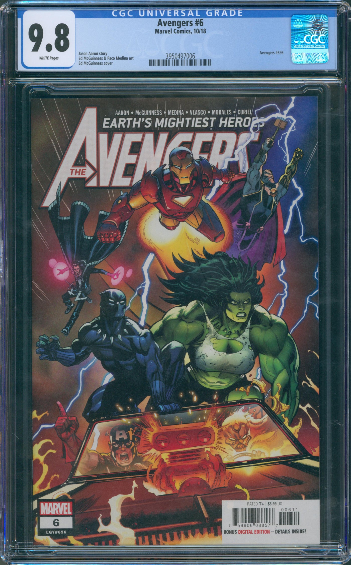 Avengers #6 CGC 9.8