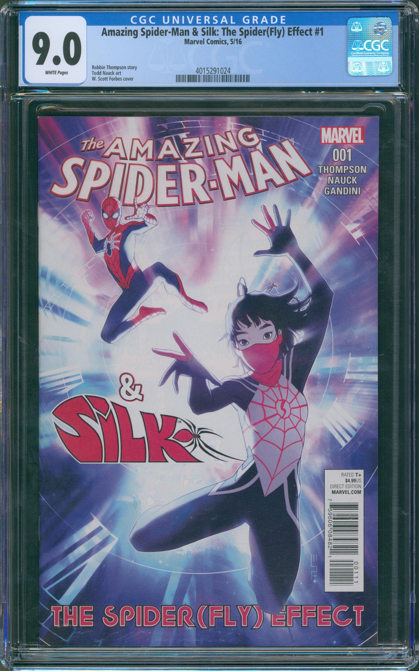 Amazing Spider-Man & Silk: The Spider(fly) Effect #1 CGC 9.0