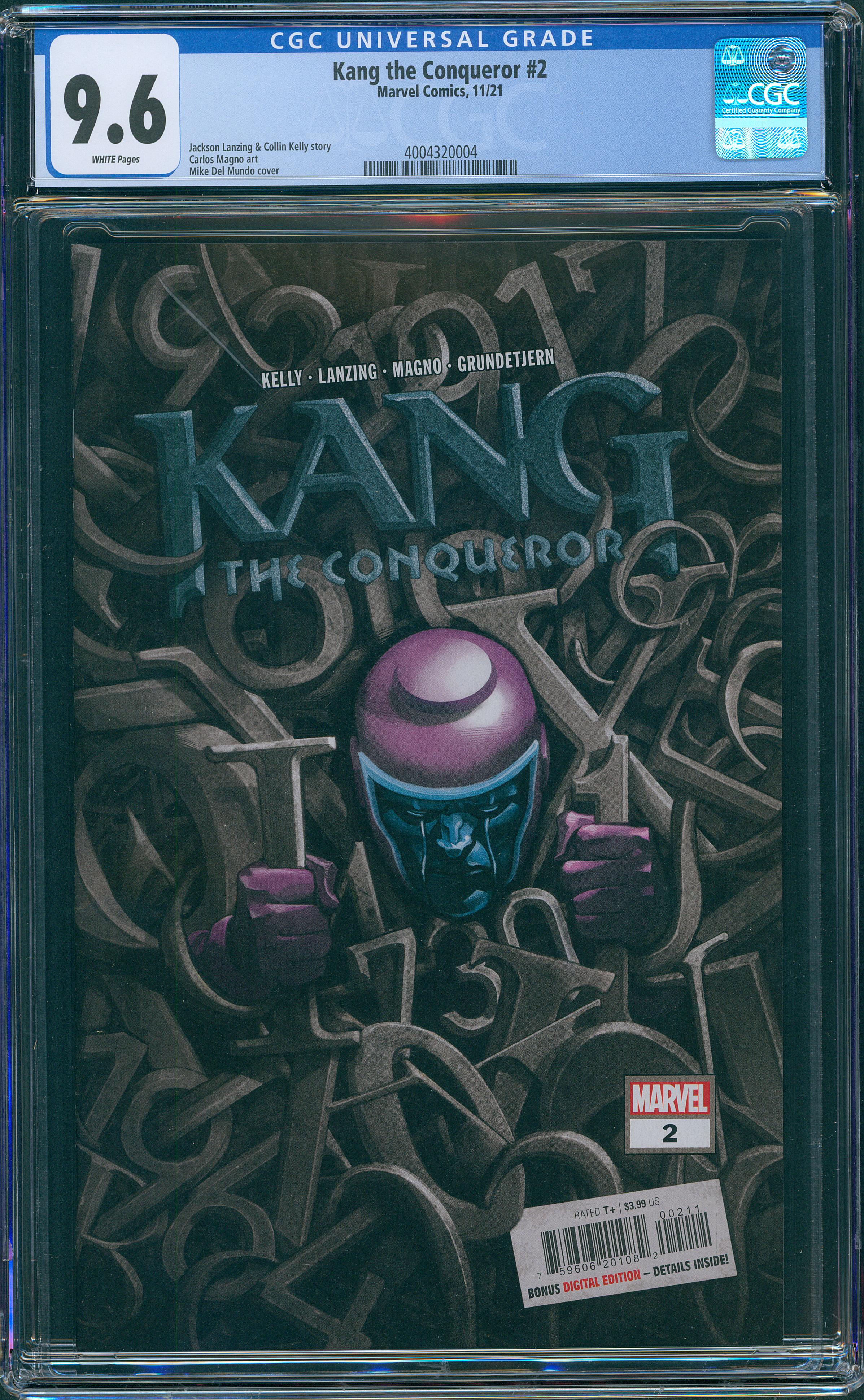 Kang the Conqueror #2 CGC 9.6