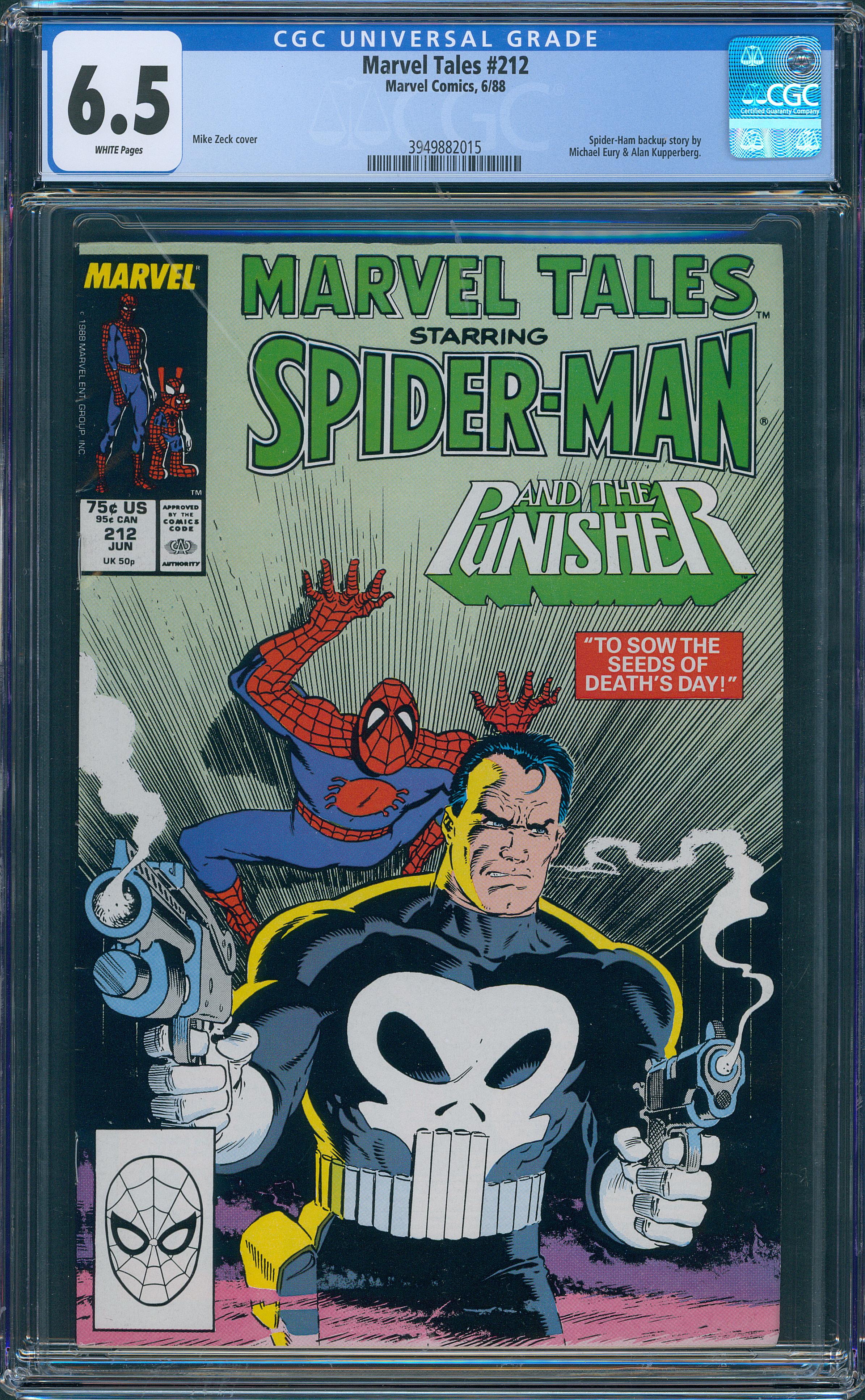 Marvel Tales #212 CGC 6.5