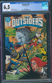 Outsiders #18 CGC 6.5