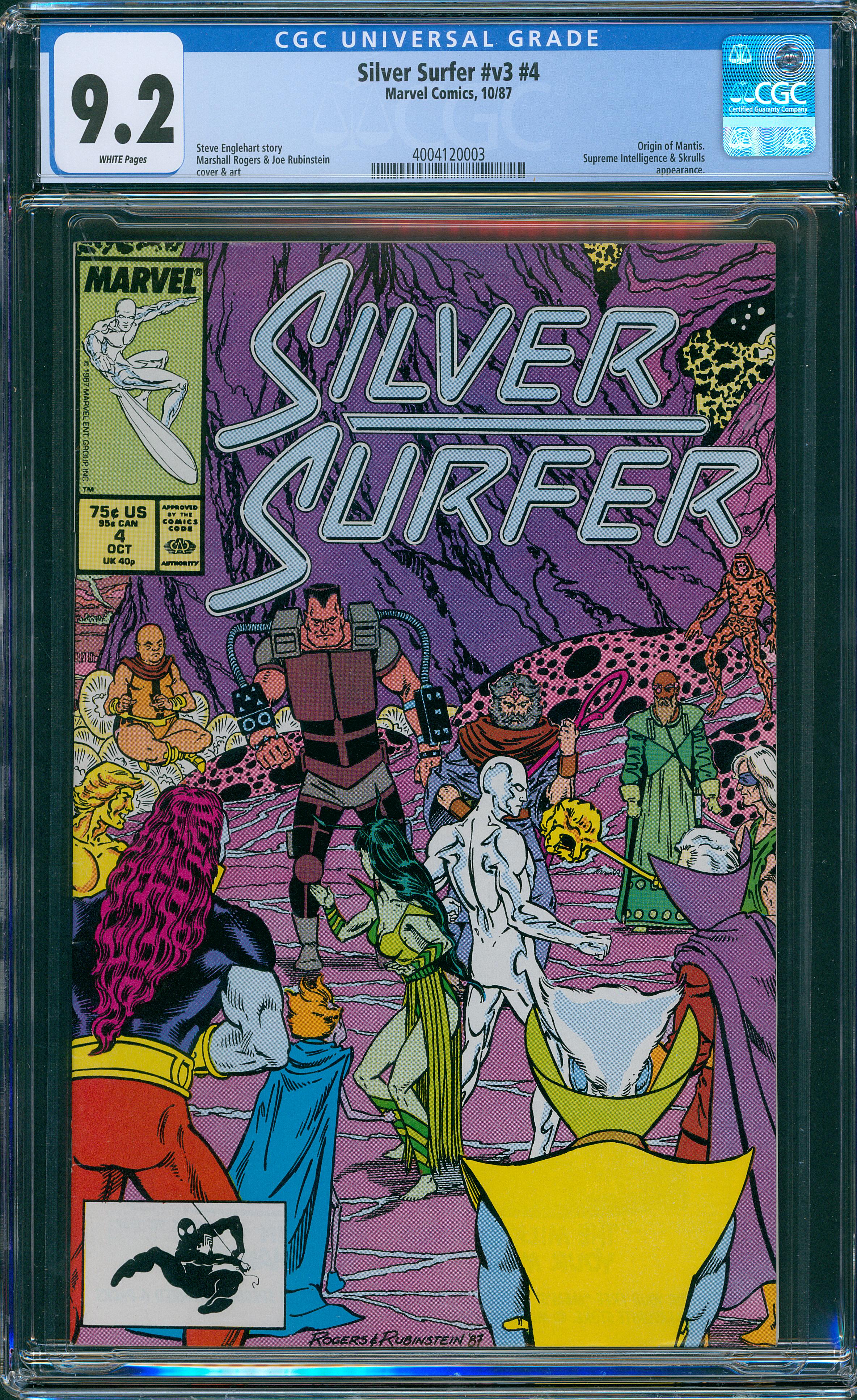 Silver Surfer #v3 #4 CGC 9.2