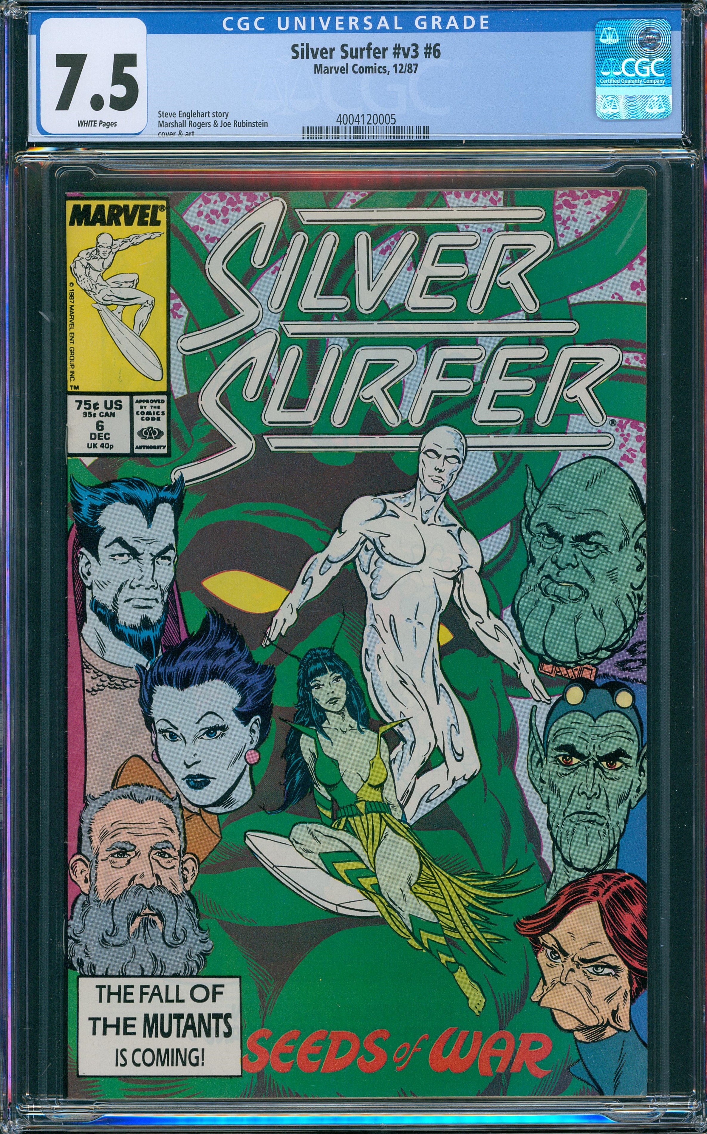 Silver Surfer #v3 #6 CGC 7.5