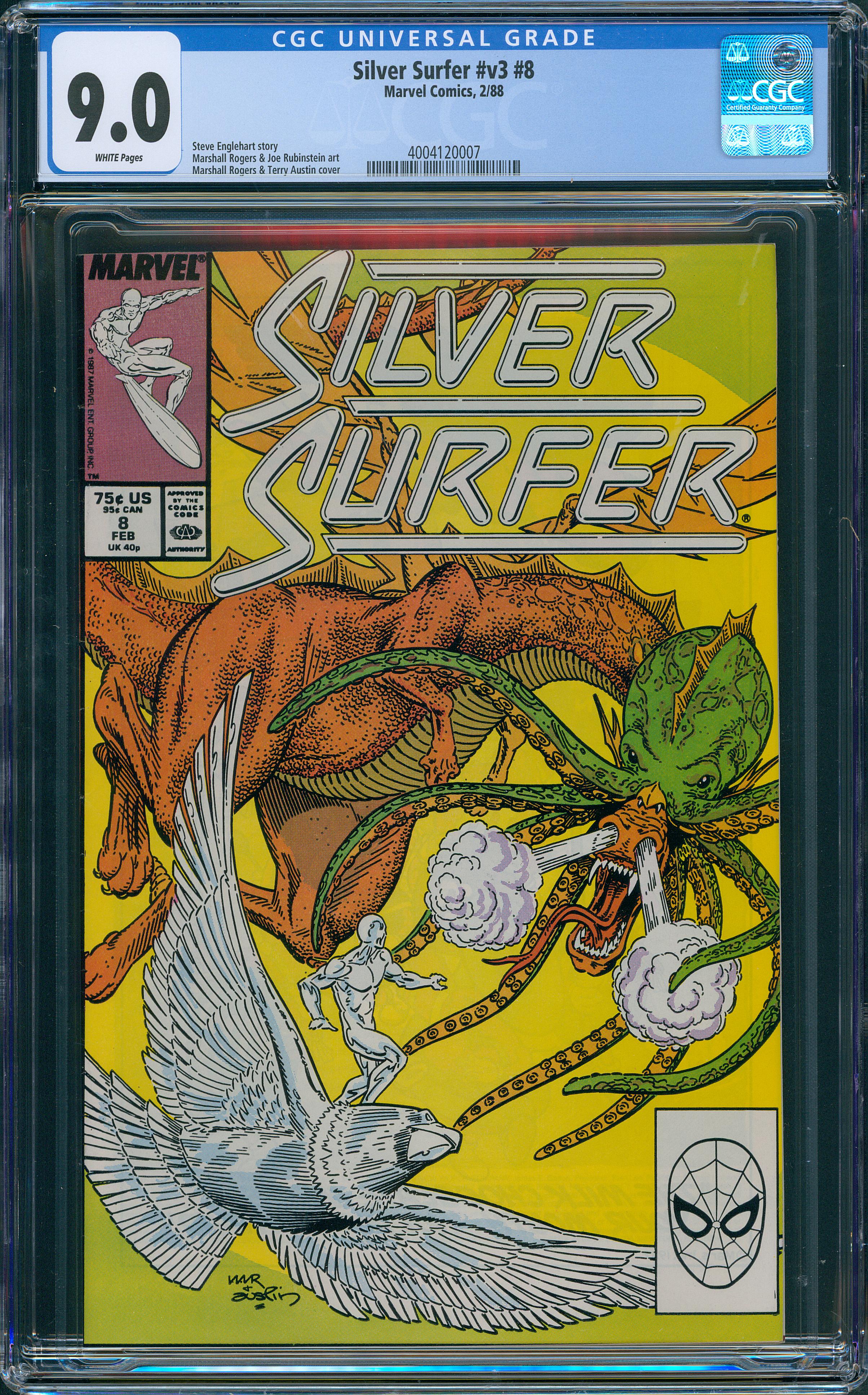 Silver Surfer #v3 #8 CGC 9.0
