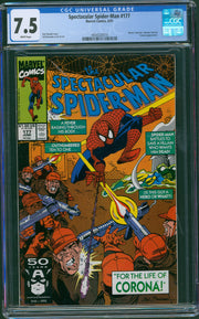 Spectacular Spider-Man #177 CGC 7.5