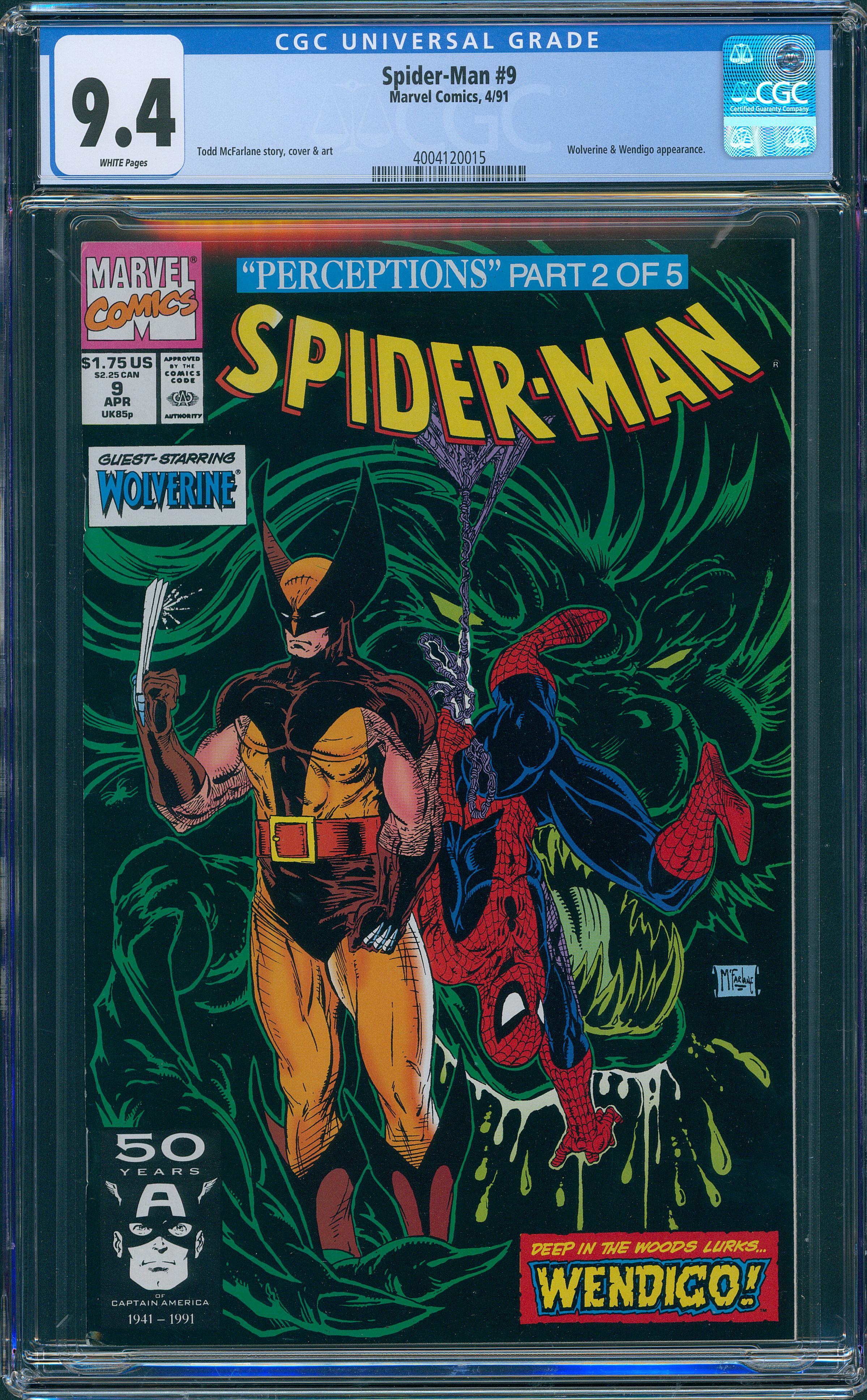 Spider-Man #9 CGC 9.4