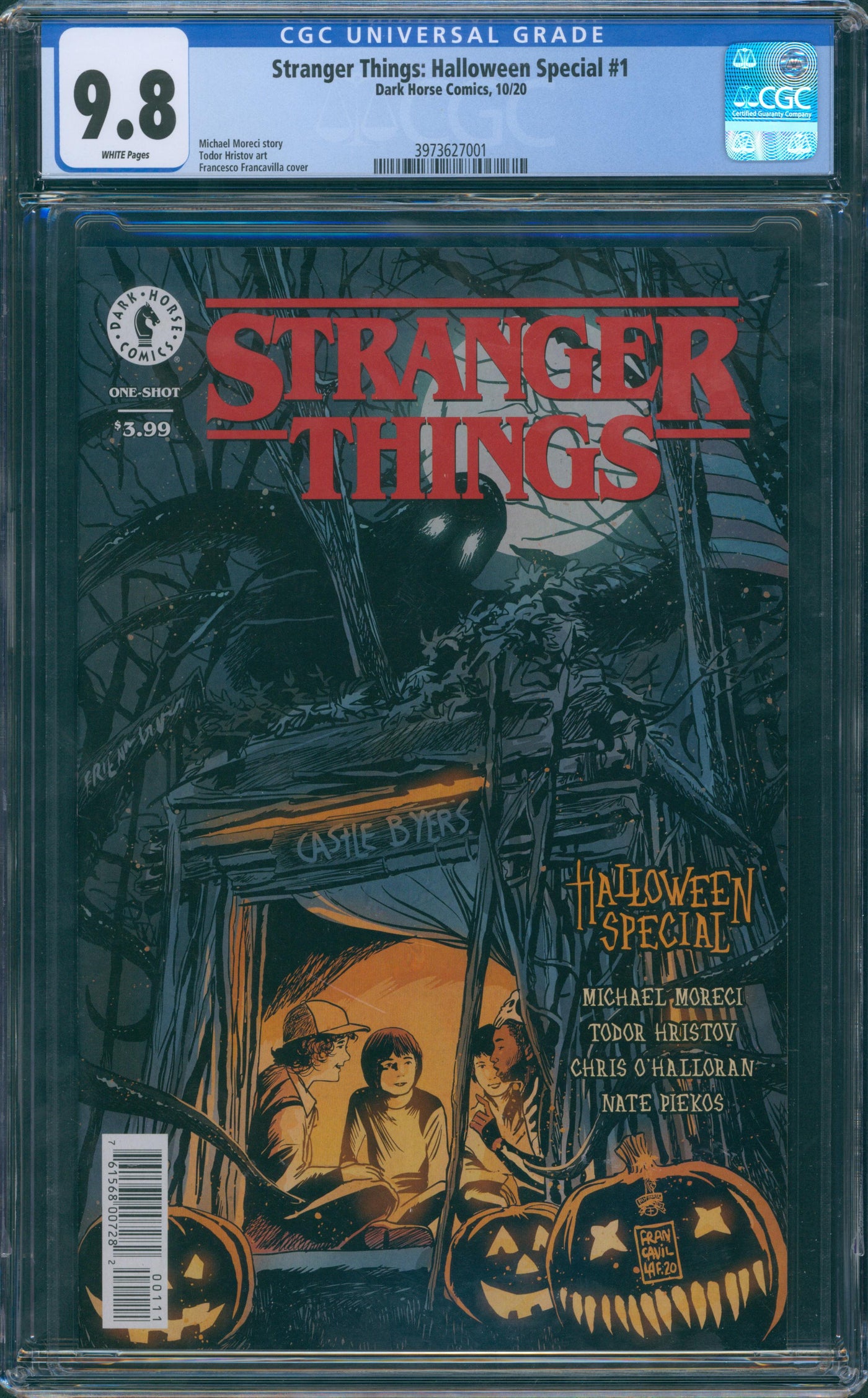 stranger things: Halloween special #1 CGC 9.8