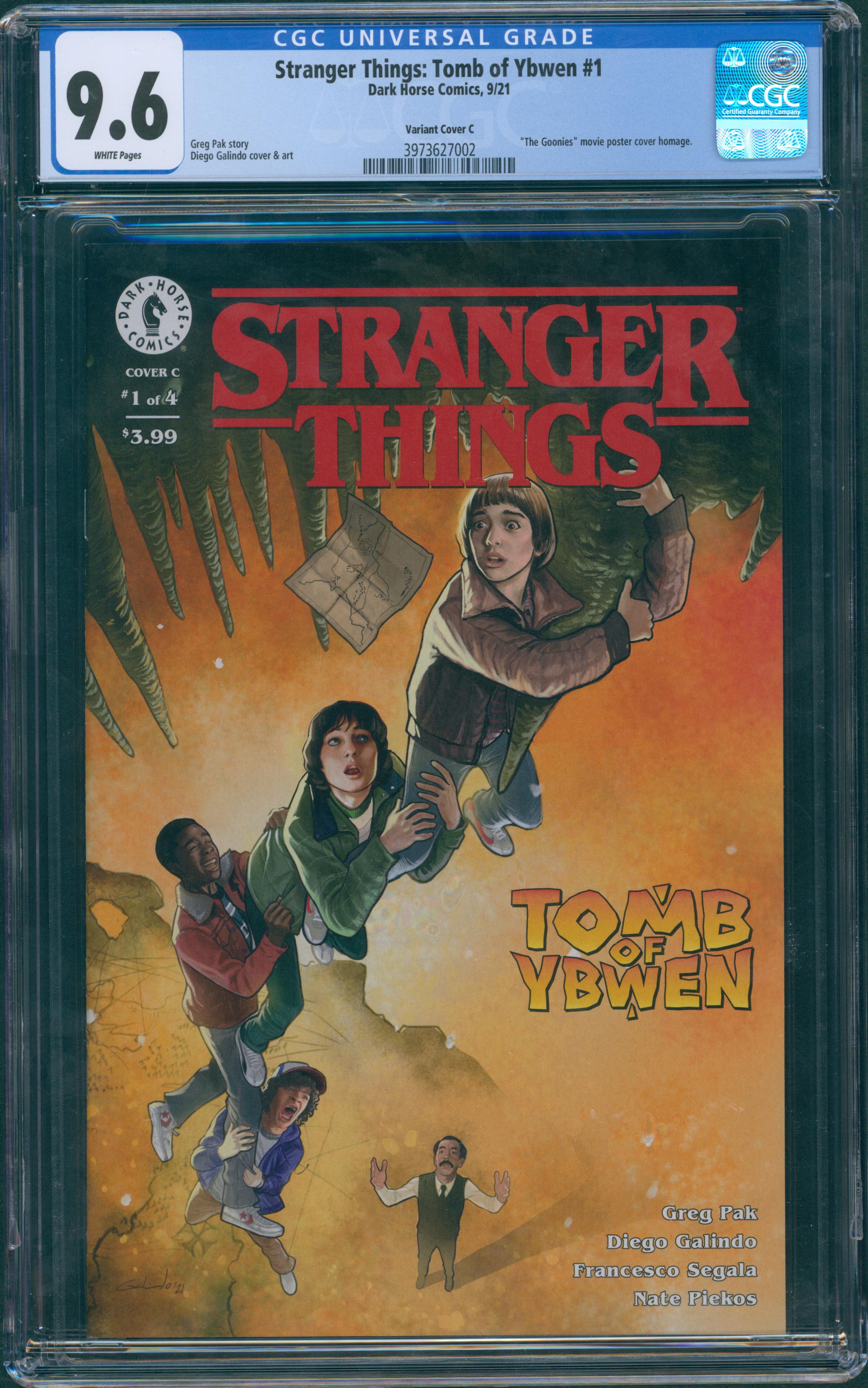 Stranger Things: Tomb of Ybwen  #1 CGC 9.6