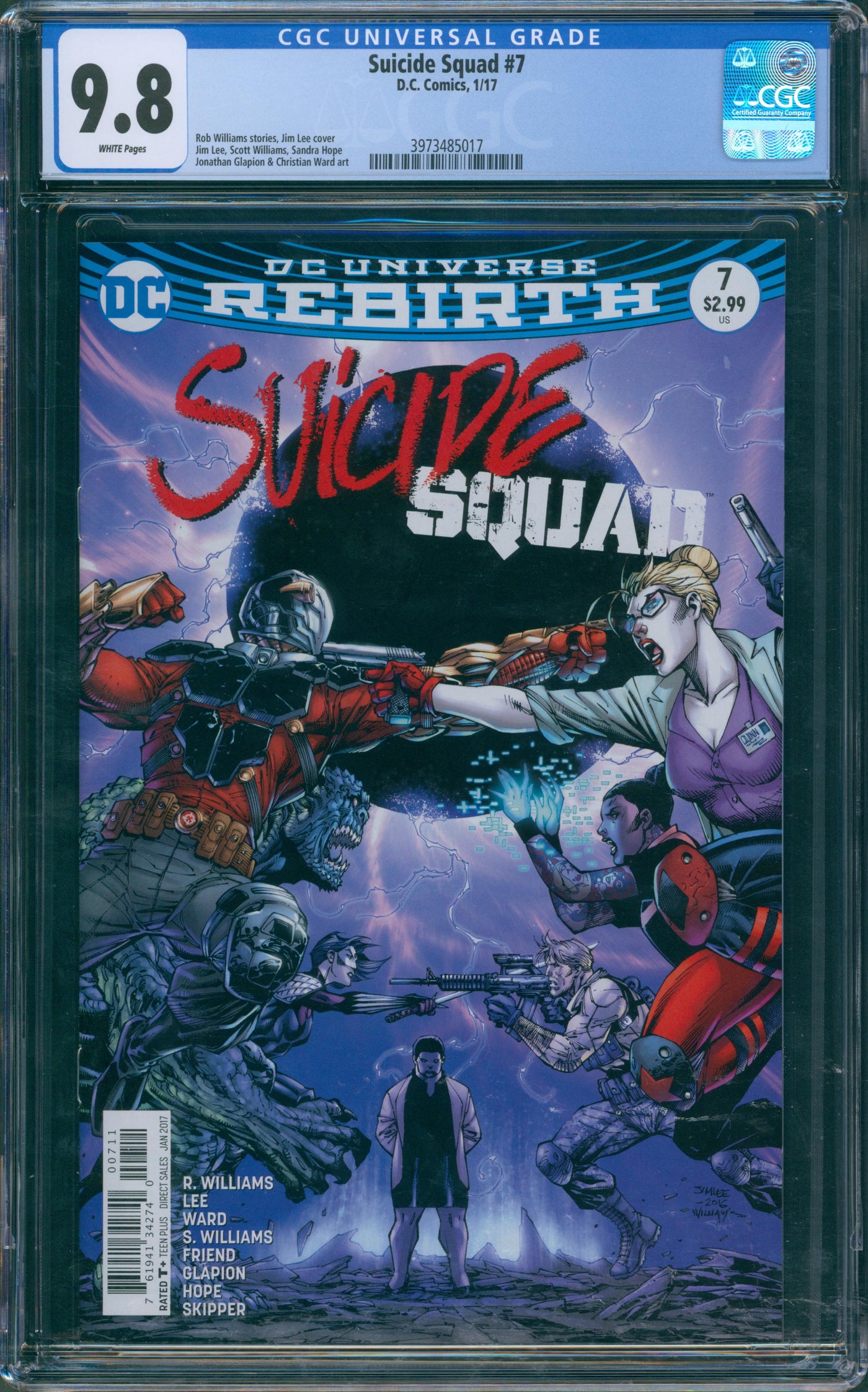 suicide squad #7 CGC 9.8