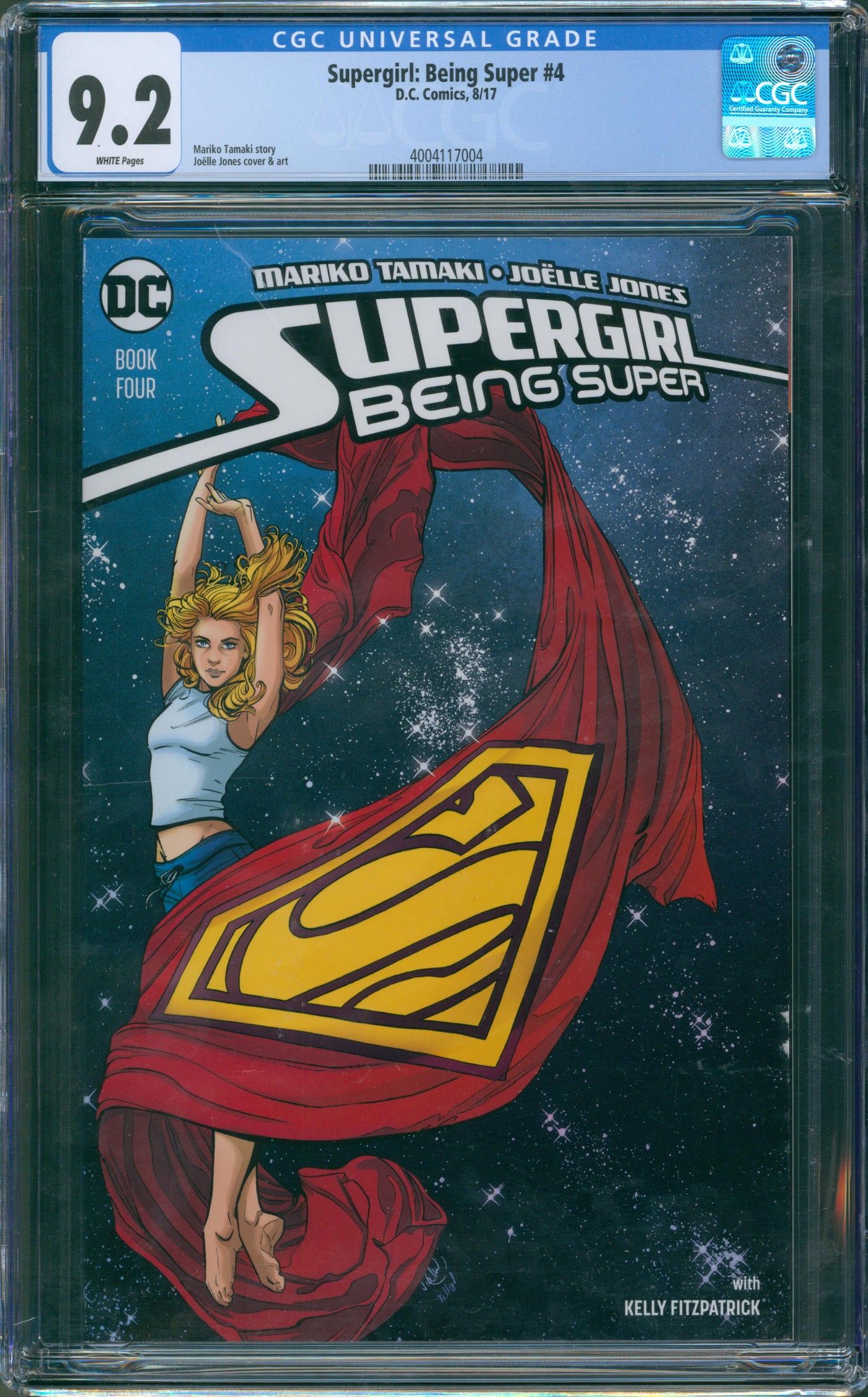 super girl: being super #4 CGC 9.2