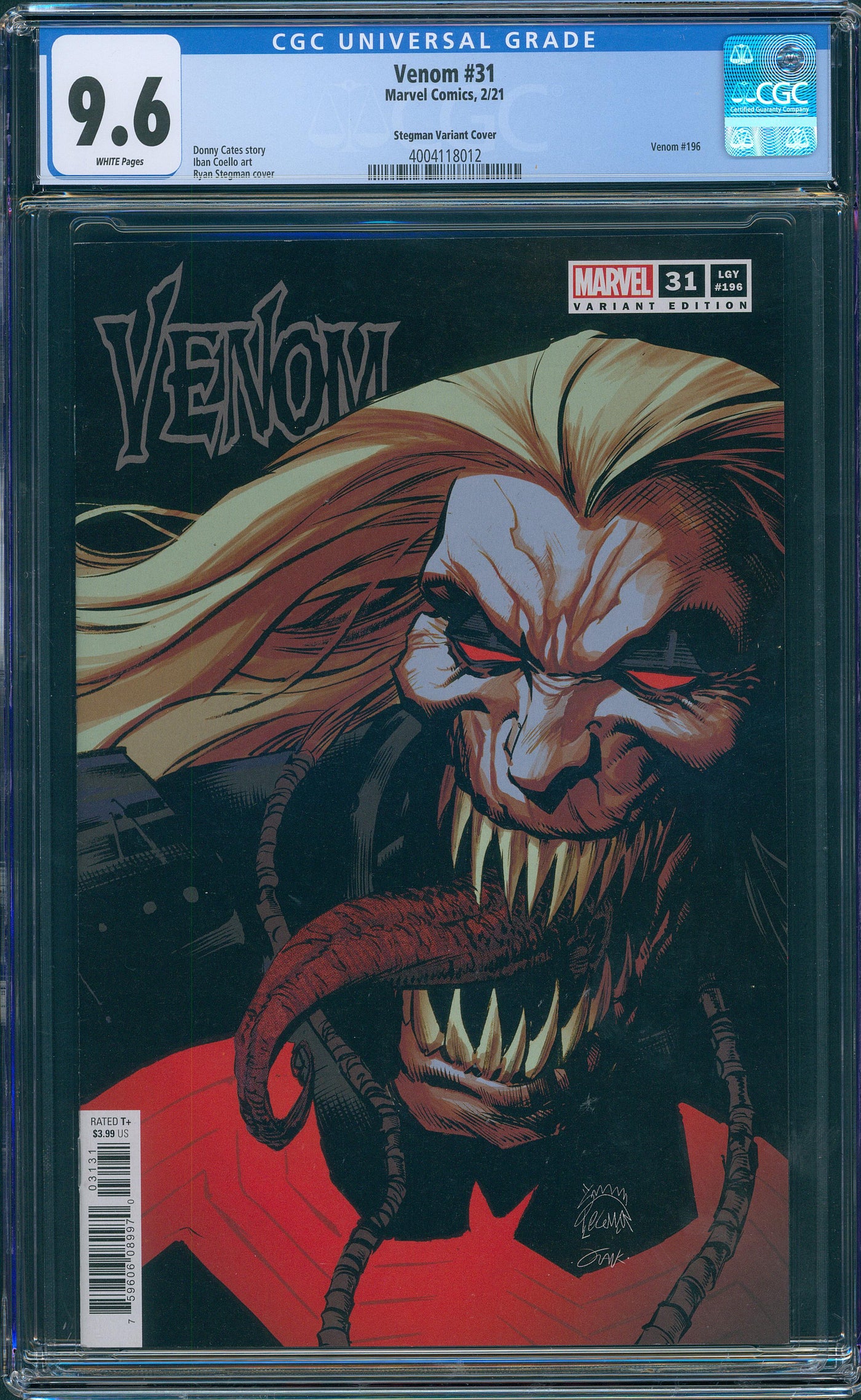 venom #31 CGC 9.6