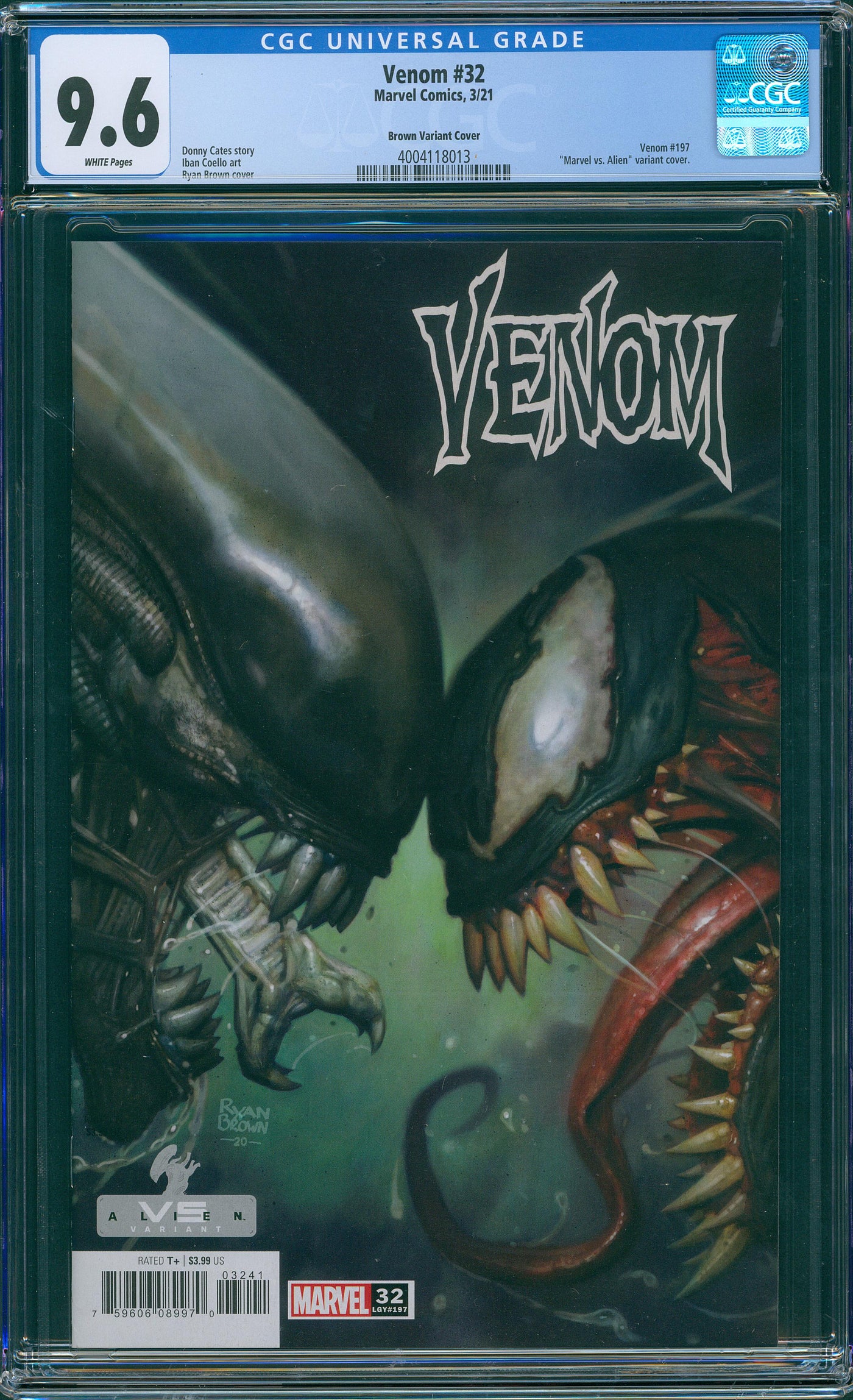 venom #32 CGC 9.6