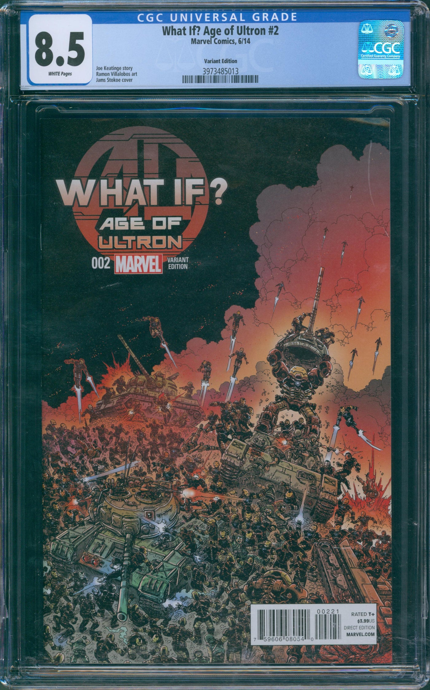 What if? Age of Ultron #2 CGC 8.5