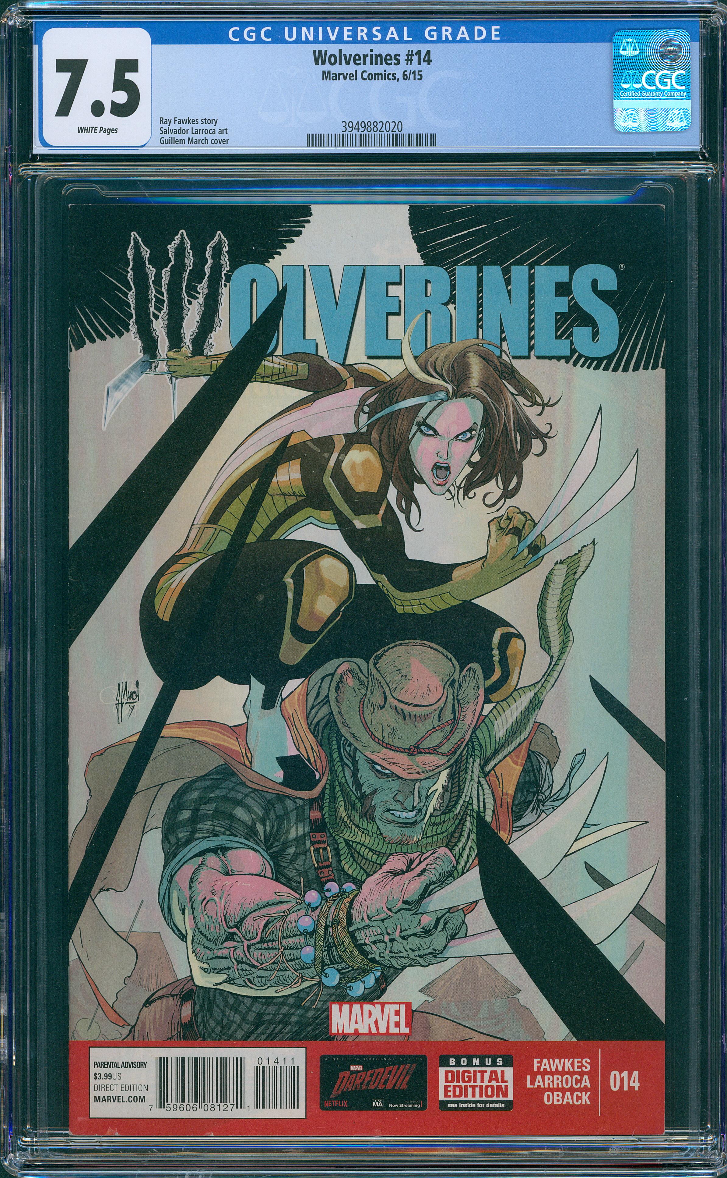 Wolverines #14 CGC 7.5